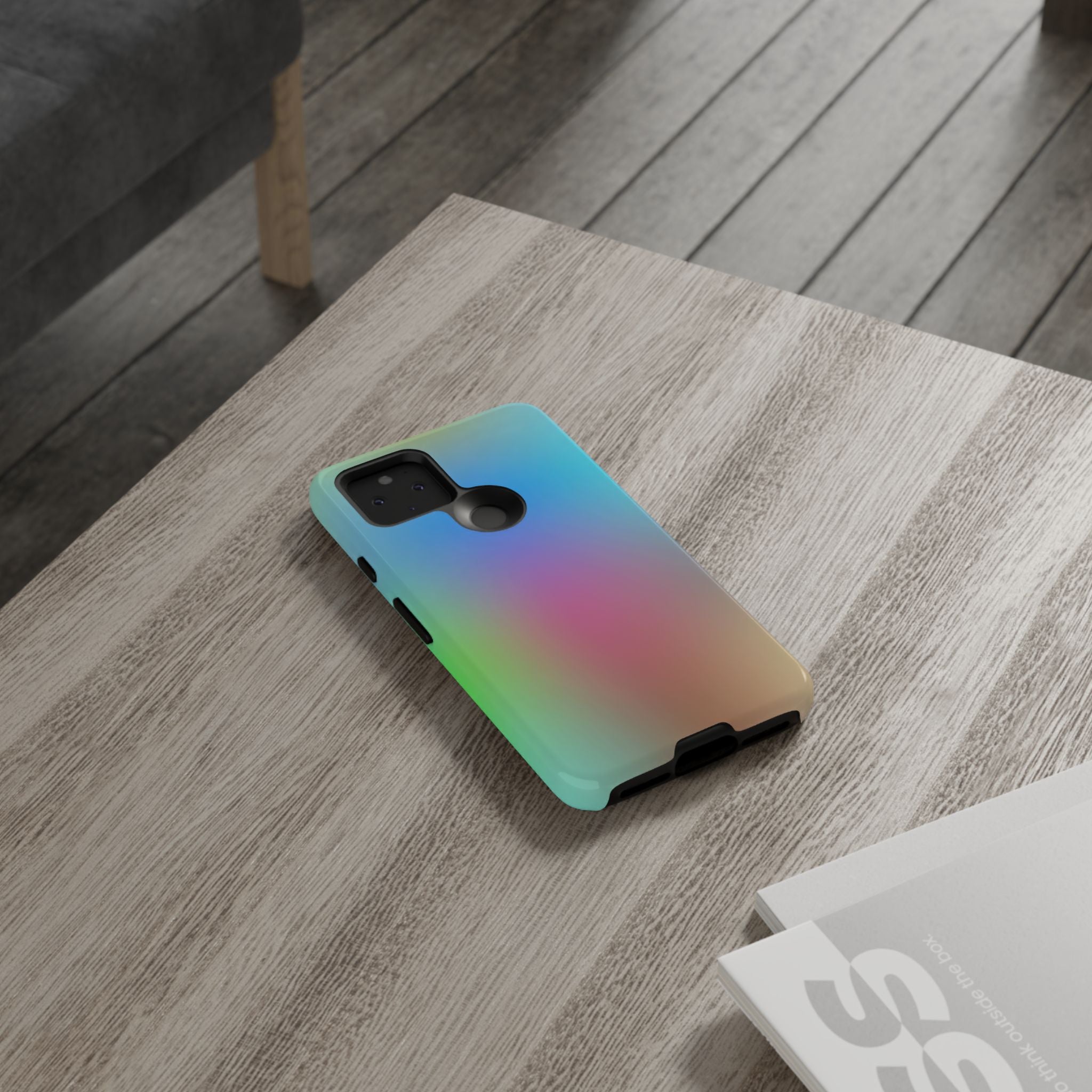 Colorful Mobile Phone Case, Unique Phone Cover, Stylish Phone Protector, Gift for Tech Lovers, Trendy Accessory