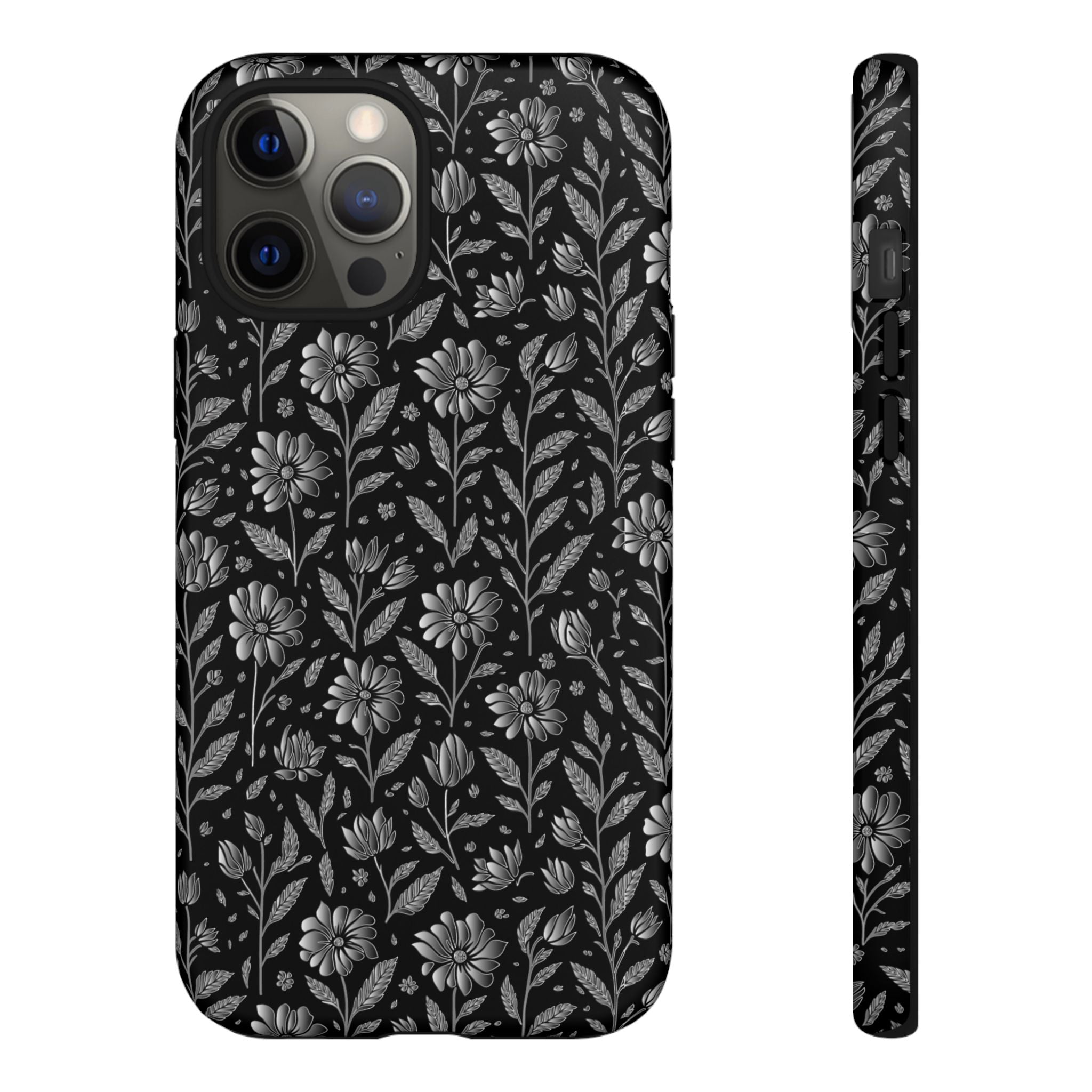 Stylish Floral Phone Case, Tough Floral Case, Botanical Phone Cover, Durable Floral Phone Protector, Gift for Her