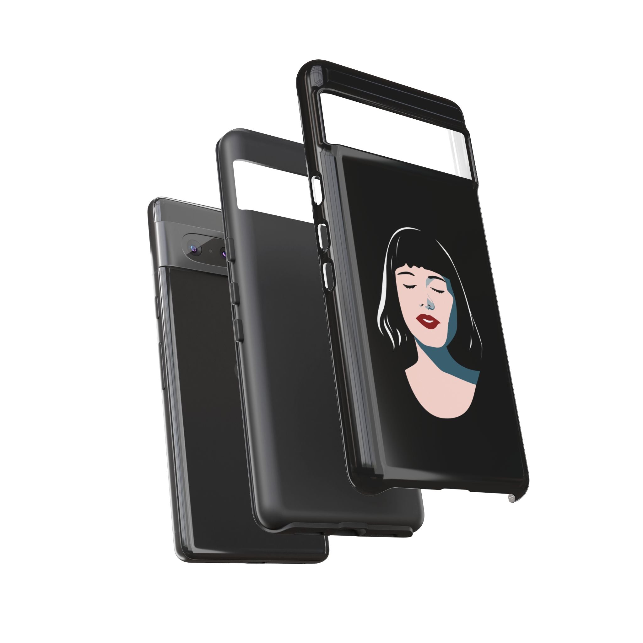 Aesthetic Phone Case, Art Deco iPhone Cover, Minimalist Cell Phone Protector, Gift for Her, Stylish Mobile Accessories