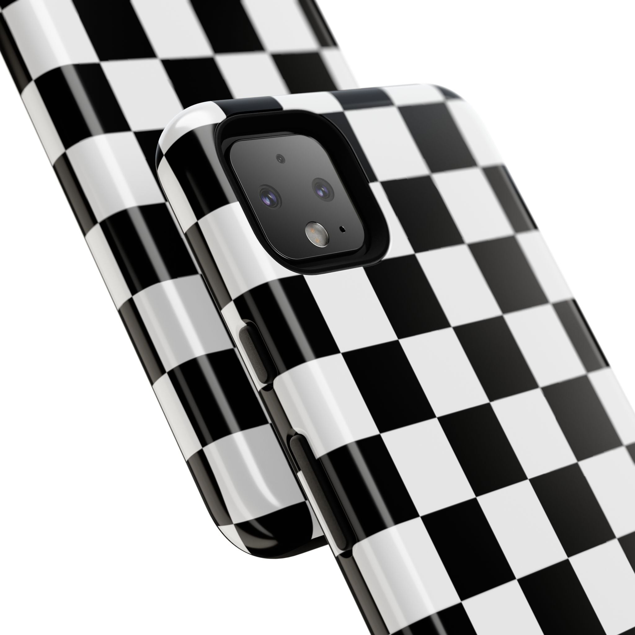 Stylish Checkered Phone Case | Trendy Protective Cover for iPhone, Gift for Teens, Fashion Accessory, Unique Design for All Occasions