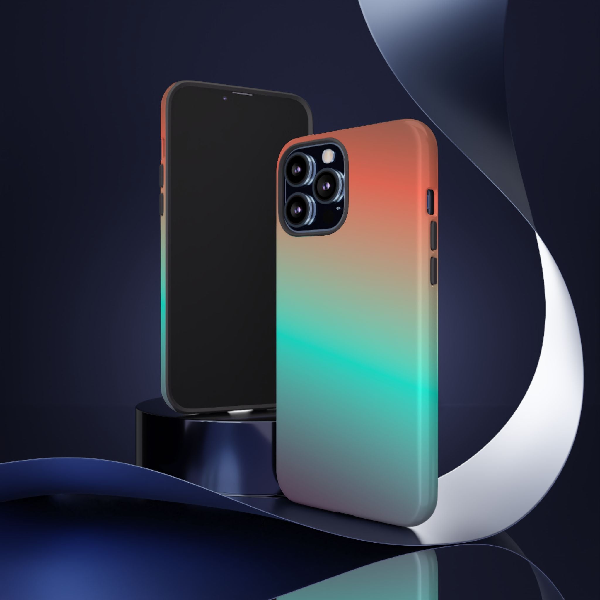 Gradient Phone Case, Tough Cases for Protection, Stylish iPhone Cover, Trendy Mobile Accessory, Perfect Gift for Tech Lovers