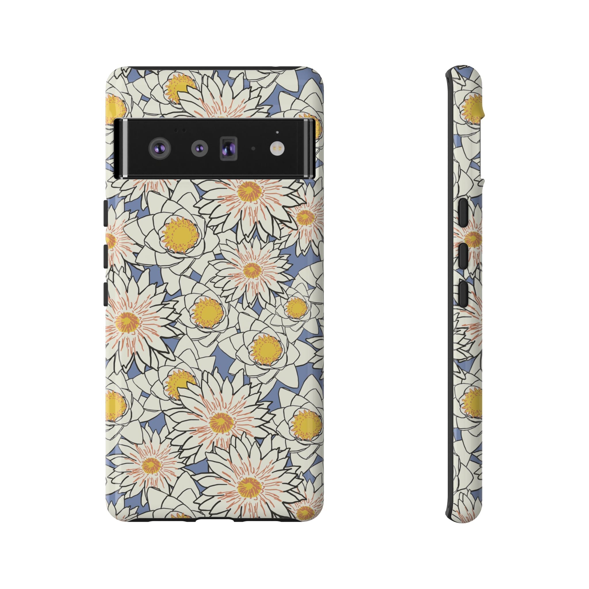 Stylish Phone Case, Floral Protective Cover, Gift for Nature Lovers, Trendy Tech Accessory, Customizable Phone Case