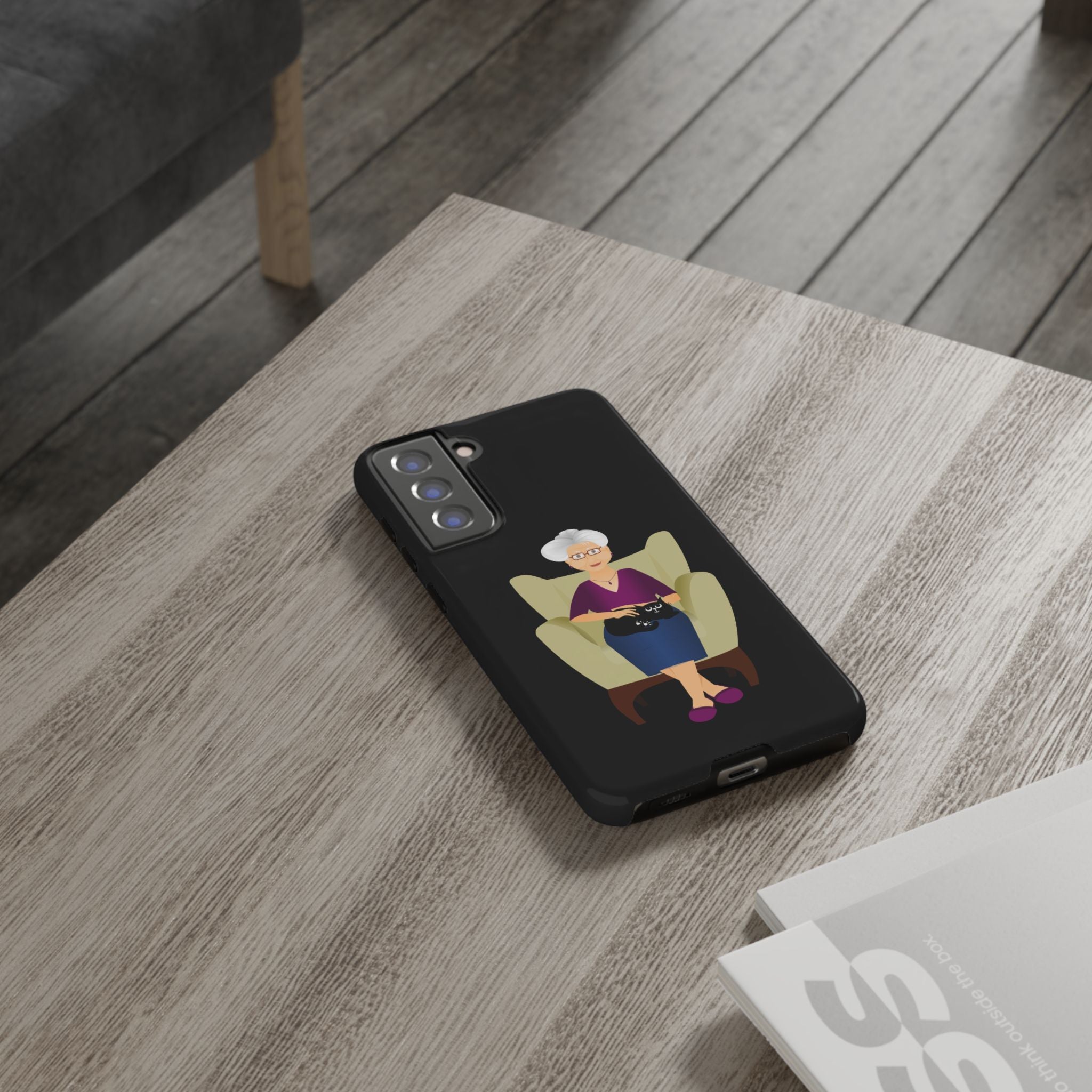 Grandma Phone Case, Tough Phone Cover for Grandparents, Durable Case for Seniors, Unique Gift for Grandmother, Personalized Tech Accessory