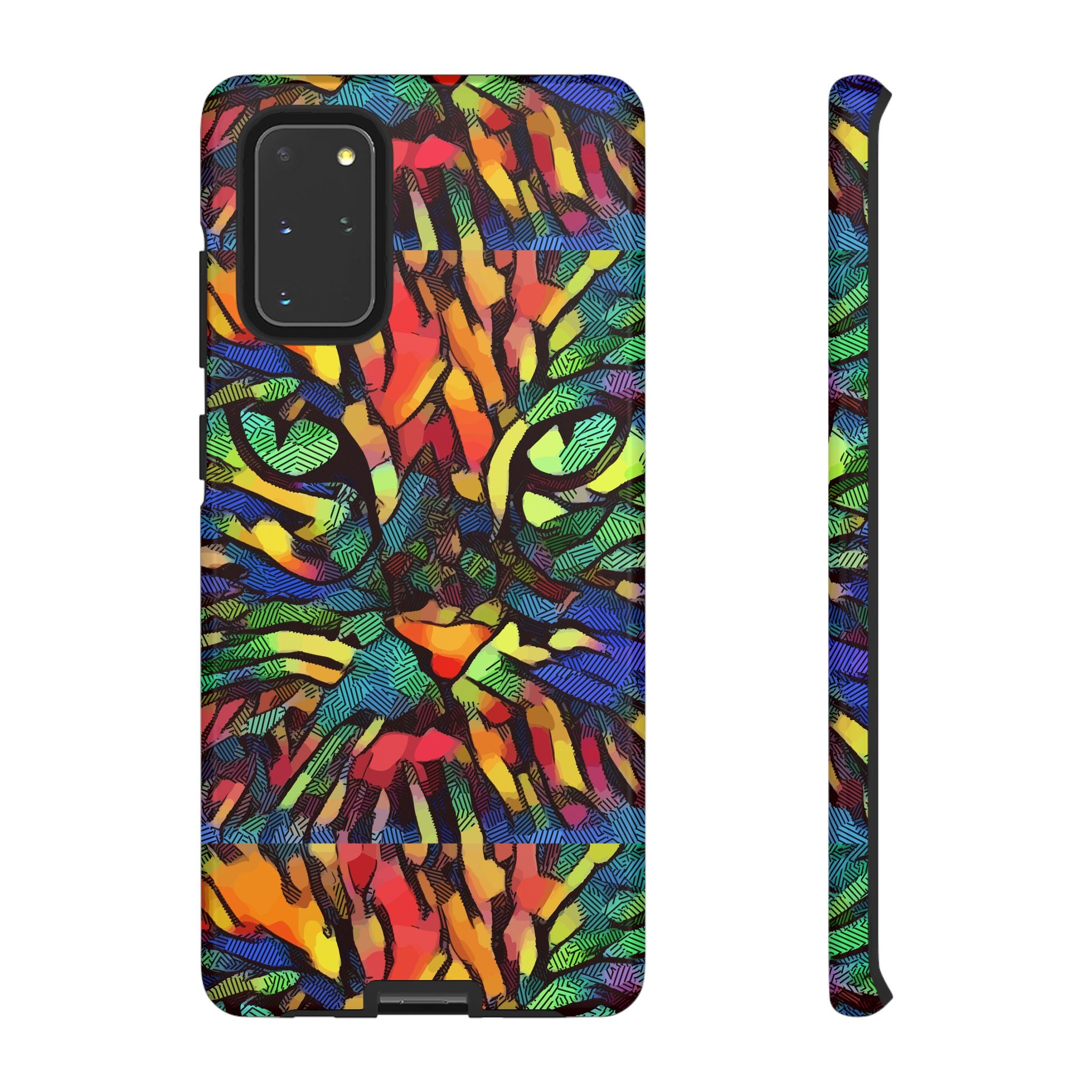 Colorful Phone Cases for Vibrant Style - Tough Cases, Unique Gifts, Animal Print, Artistic Design, Phone Accessories, Eco-Friendly
