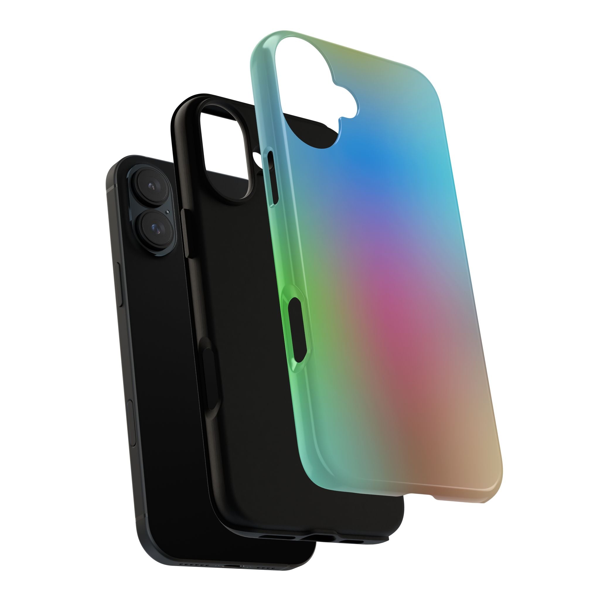 Colorful Mobile Phone Case, Unique Phone Cover, Stylish Phone Protector, Gift for Tech Lovers, Trendy Accessory