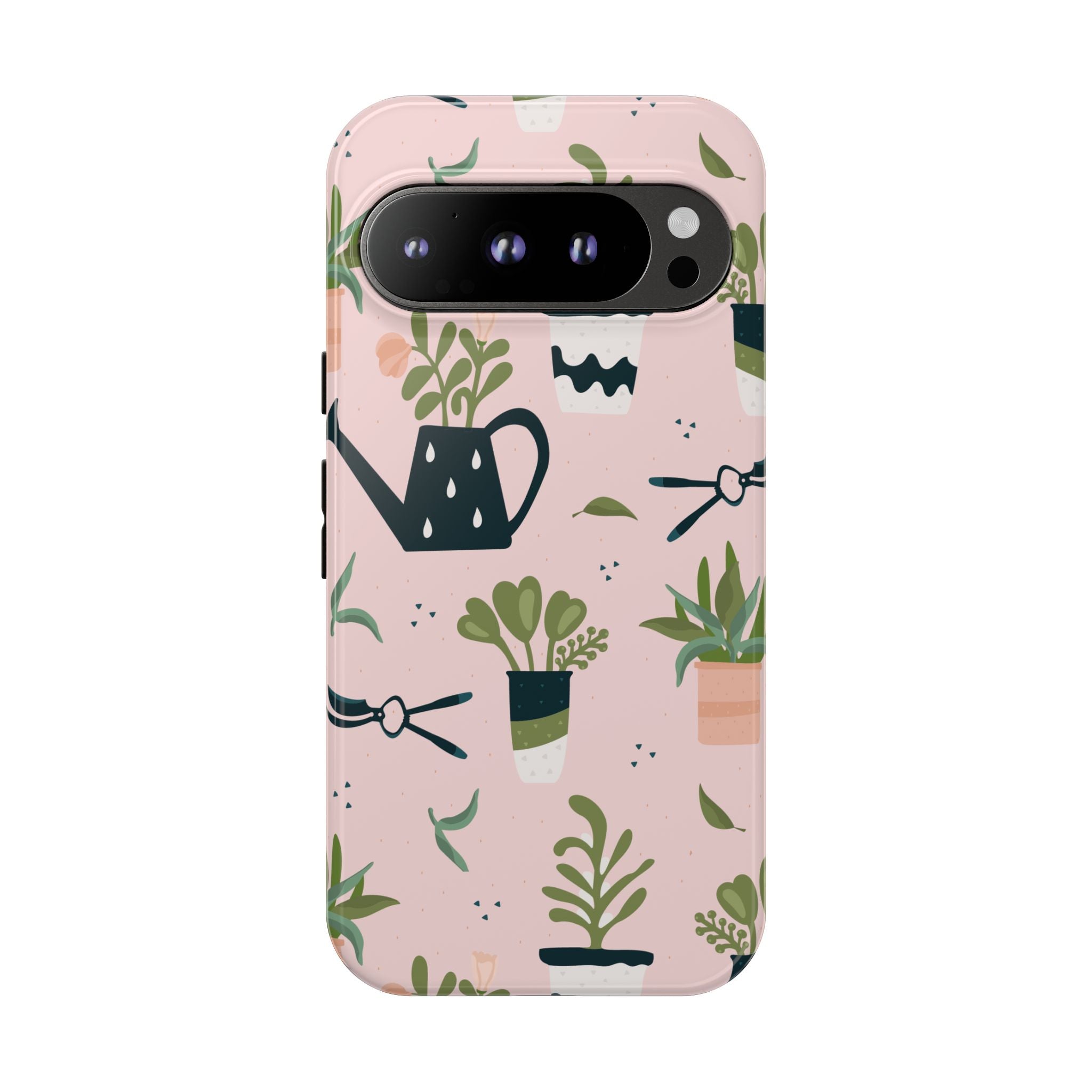 Floral Phone Case, Cute Plant Lover Case, Gift for Gardeners, Phone Cover, Green Thumb Accessories, Mother's Day Gift