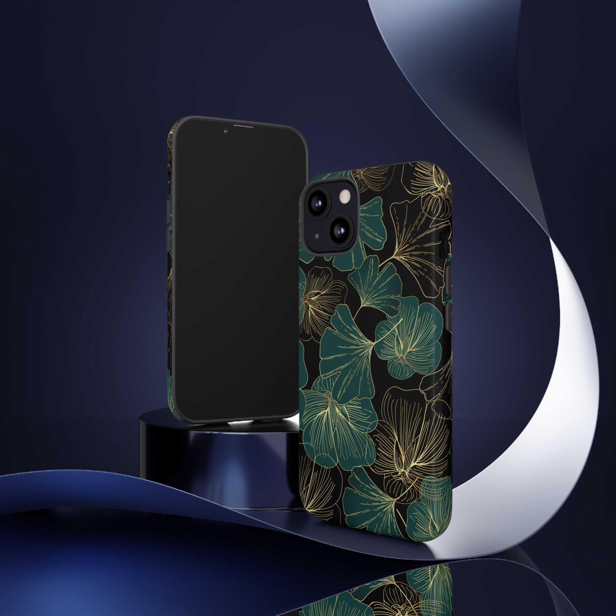 Floral Phone Case - Tough Cases, Protective Cover, Stylish Accessory, Gift for Her, Nature-Inspired Design