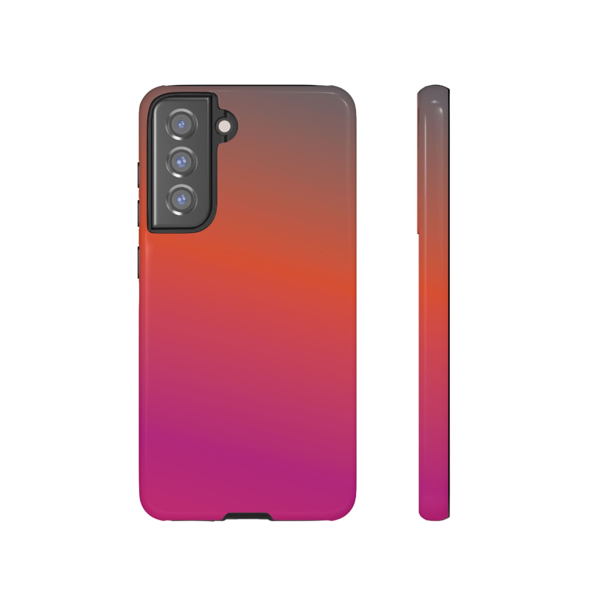 Gradient Phone Case, Custom Tough Case, Durable Phone Accessory, Vibrant Design, Gift for Tech Lovers, Birthday and Holiday Present