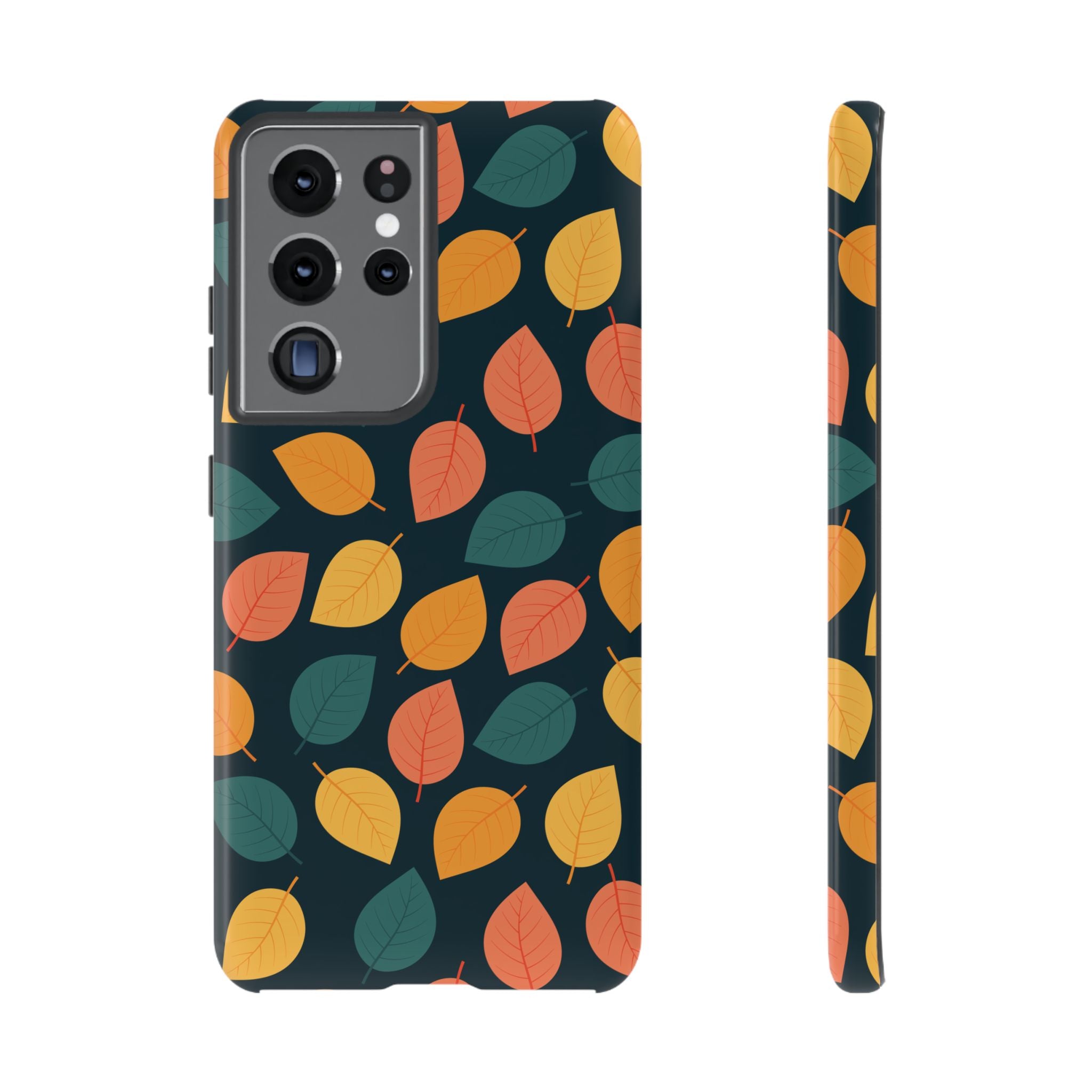 Autumn Leaves Phone Case - Protective Cell Phone Cover, Fall Aesthetic, Nature Lover Gift, Seasonal Accessories, Eco-Friendly Case