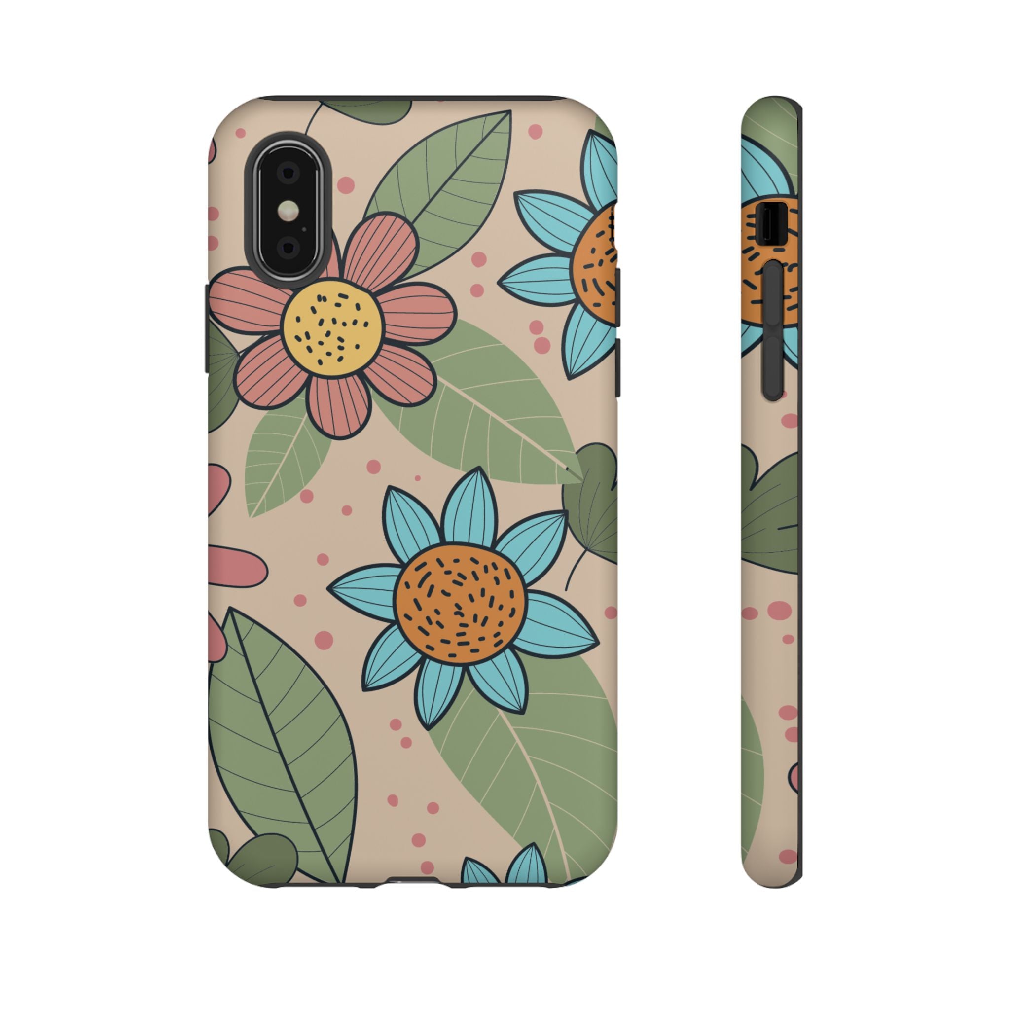 Floral Phone Case, Cute Tough Cases for Floral Lovers, Protective Cover for Gifts, Stylish Accessories, Phone Accessories For Her