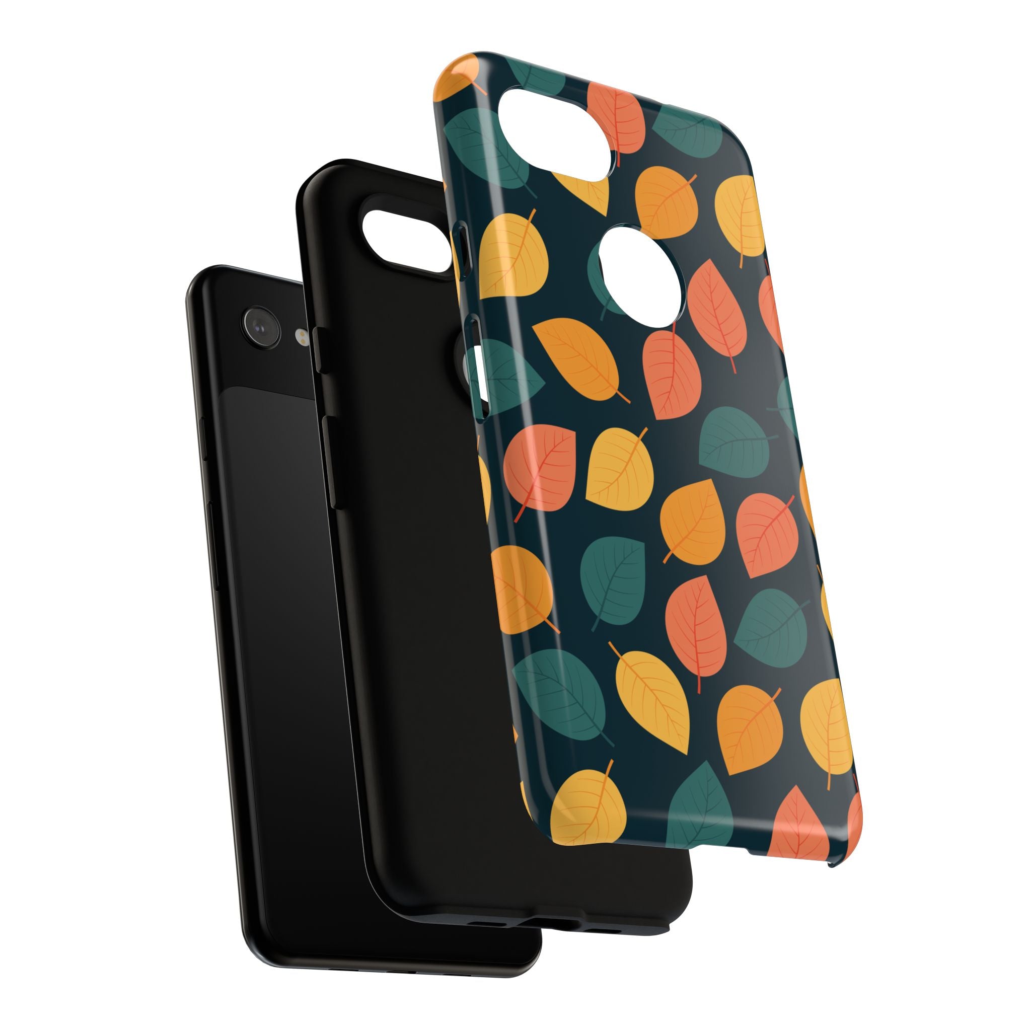 Autumn Leaves Phone Case - Protective Cell Phone Cover, Fall Aesthetic, Nature Lover Gift, Seasonal Accessories, Eco-Friendly Case