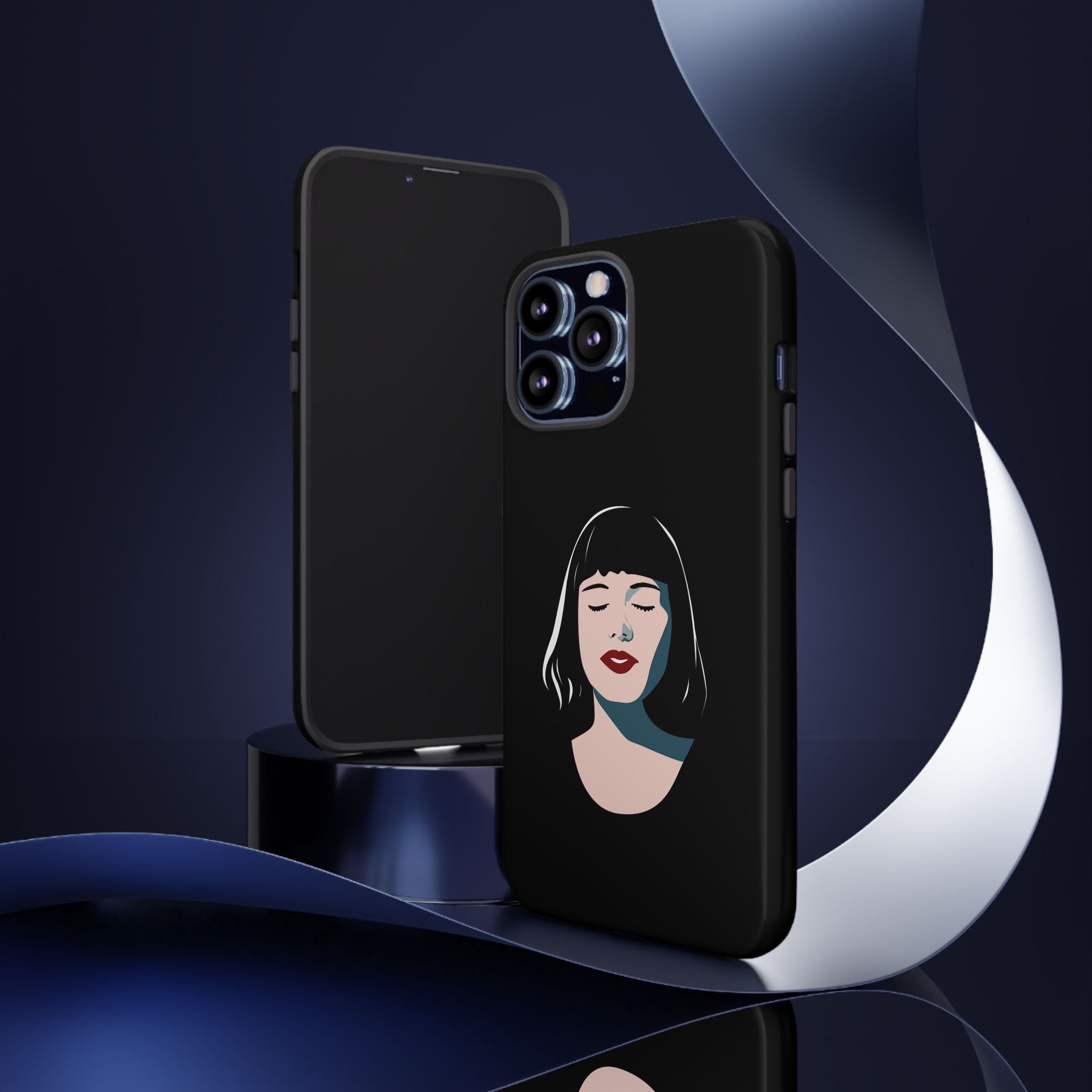 Aesthetic Phone Case, Art Deco iPhone Cover, Minimalist Cell Phone Protector, Gift for Her, Stylish Mobile Accessories
