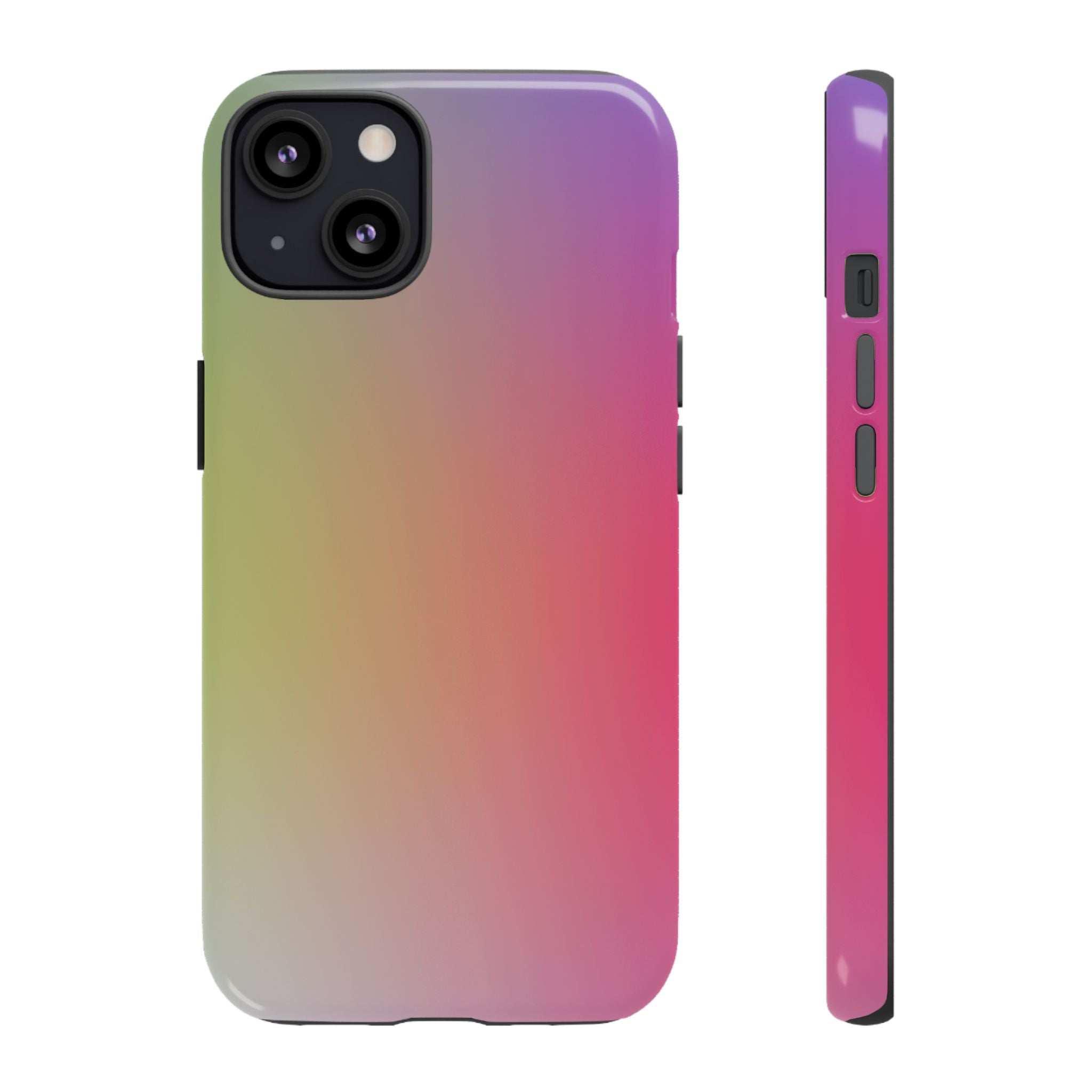 Gradient Phone Case, Tough Cases, Colorful Tech Accessory, Modern Phone Protection, Trendy Gift for Friends, Birthday, Holidays
