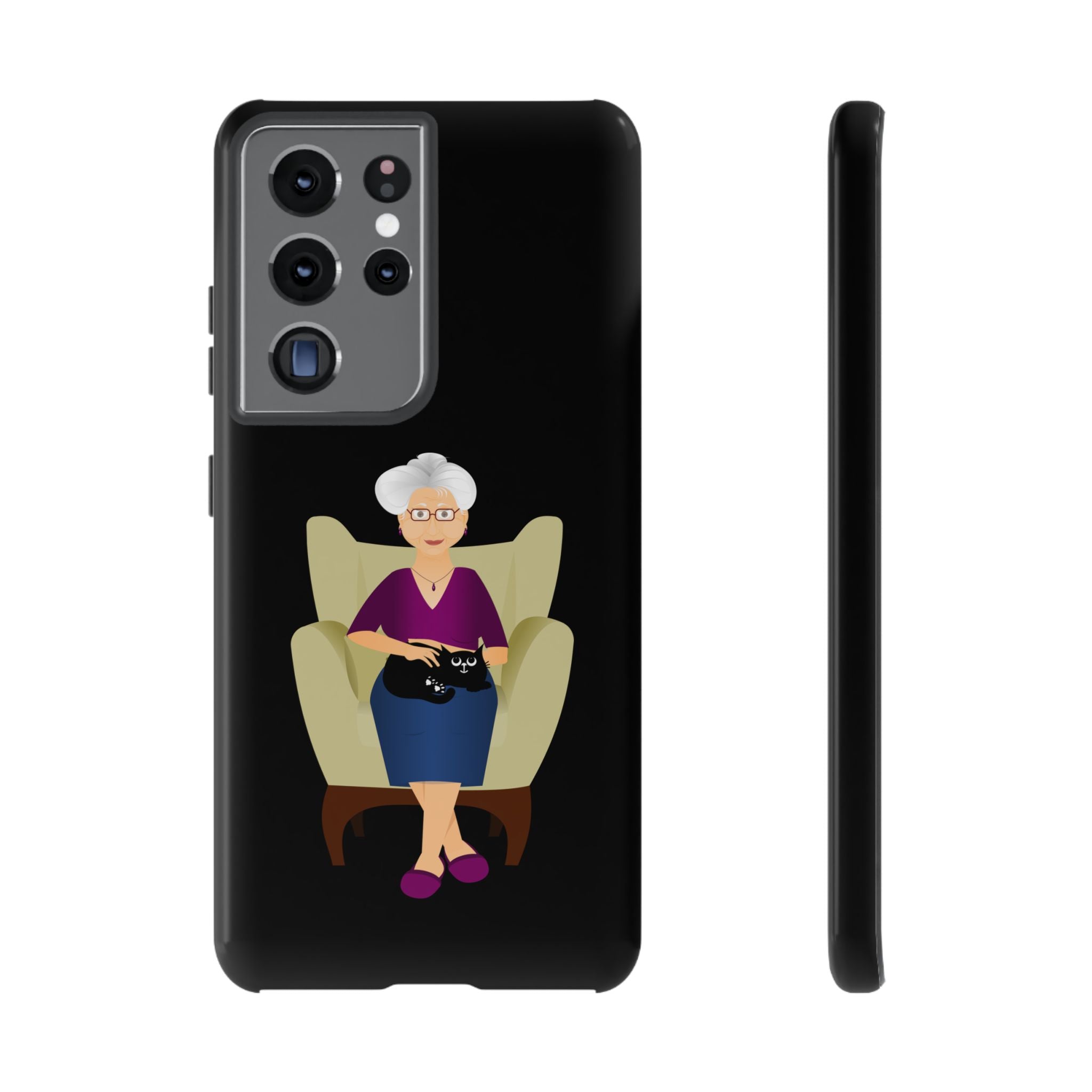 Grandma Phone Case, Tough Phone Cover for Grandparents, Durable Case for Seniors, Unique Gift for Grandmother, Personalized Tech Accessory