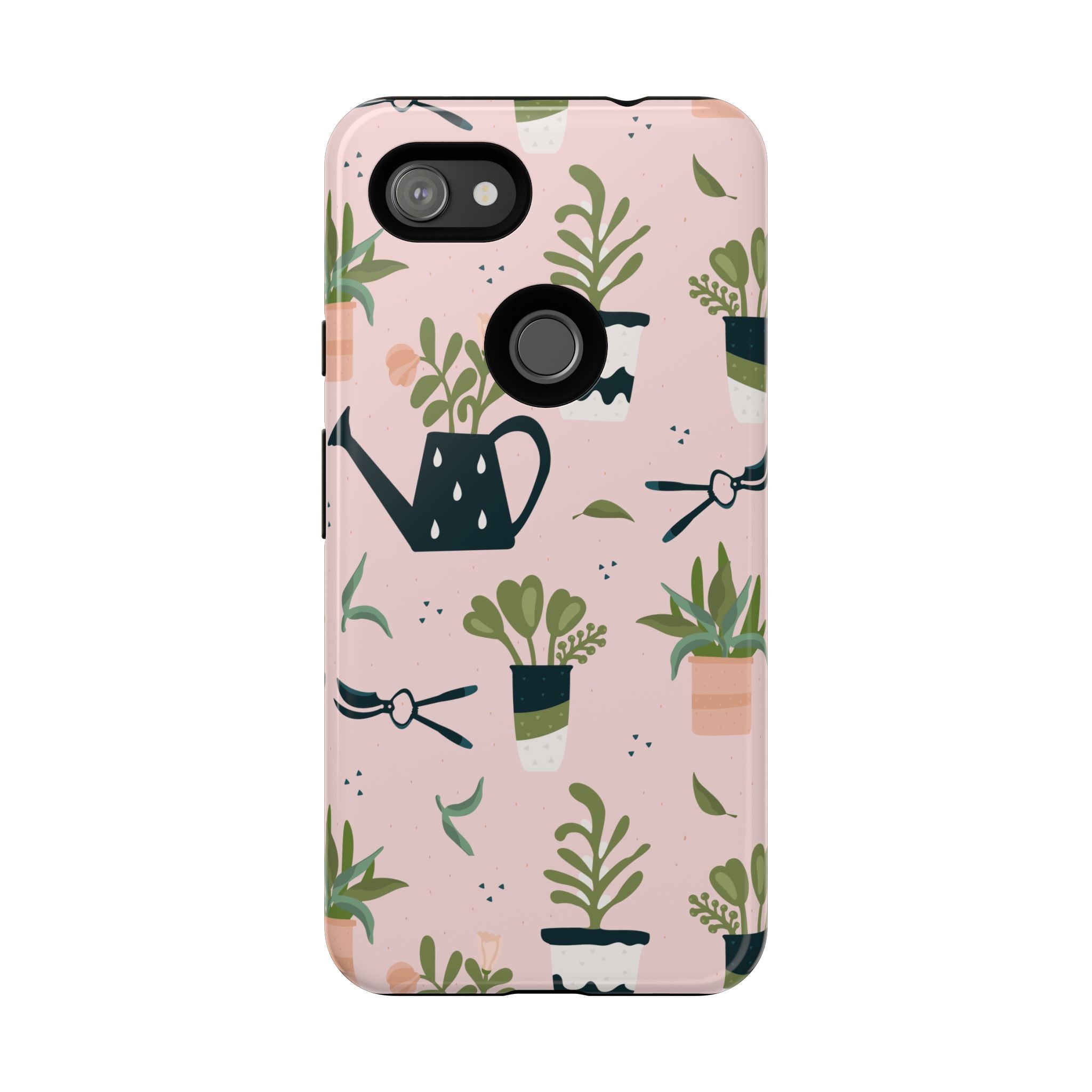 Floral Phone Case, Cute Plant Lover Case, Gift for Gardeners, Phone Cover, Green Thumb Accessories, Mother's Day Gift