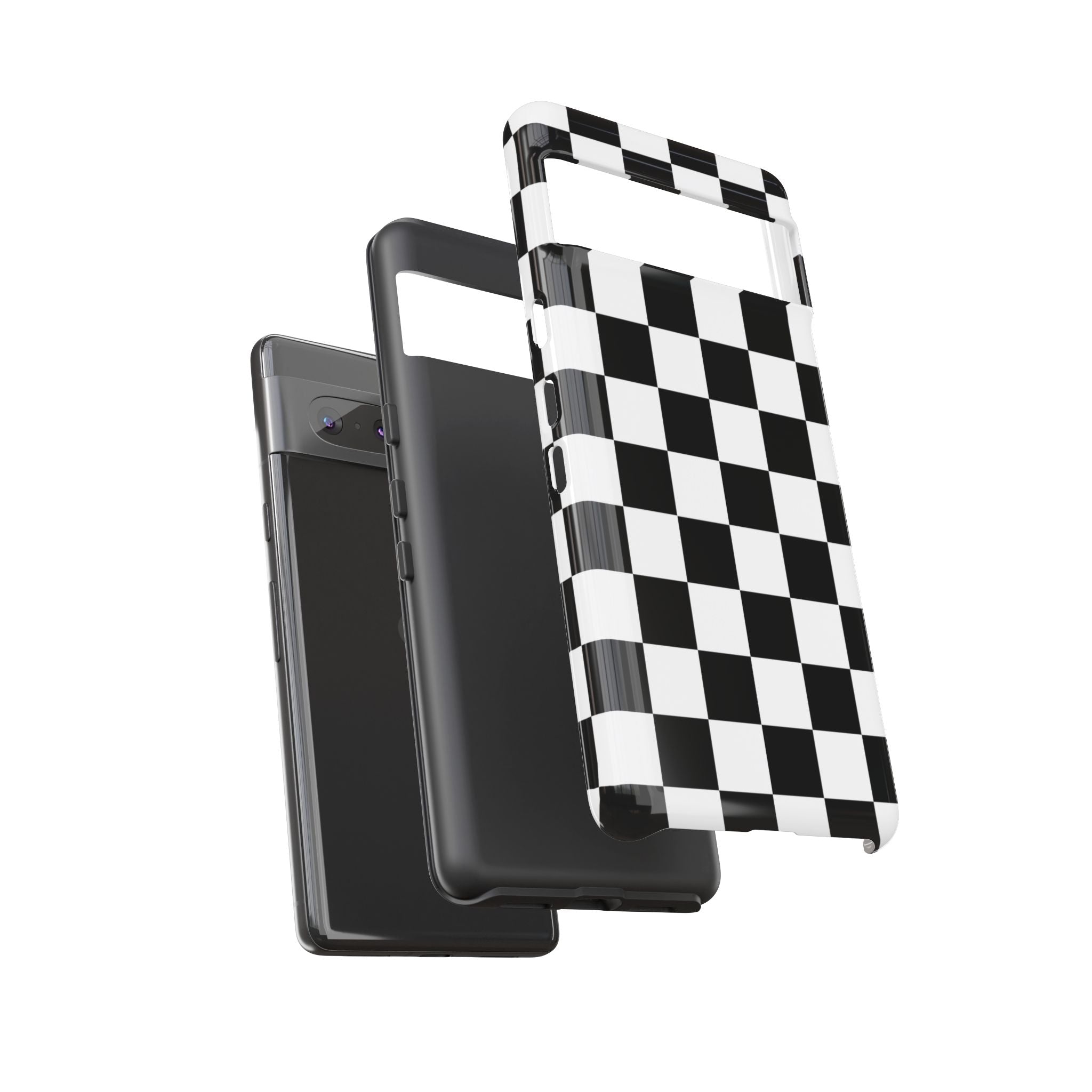 Stylish Checkered Phone Case | Trendy Protective Cover for iPhone, Gift for Teens, Fashion Accessory, Unique Design for All Occasions