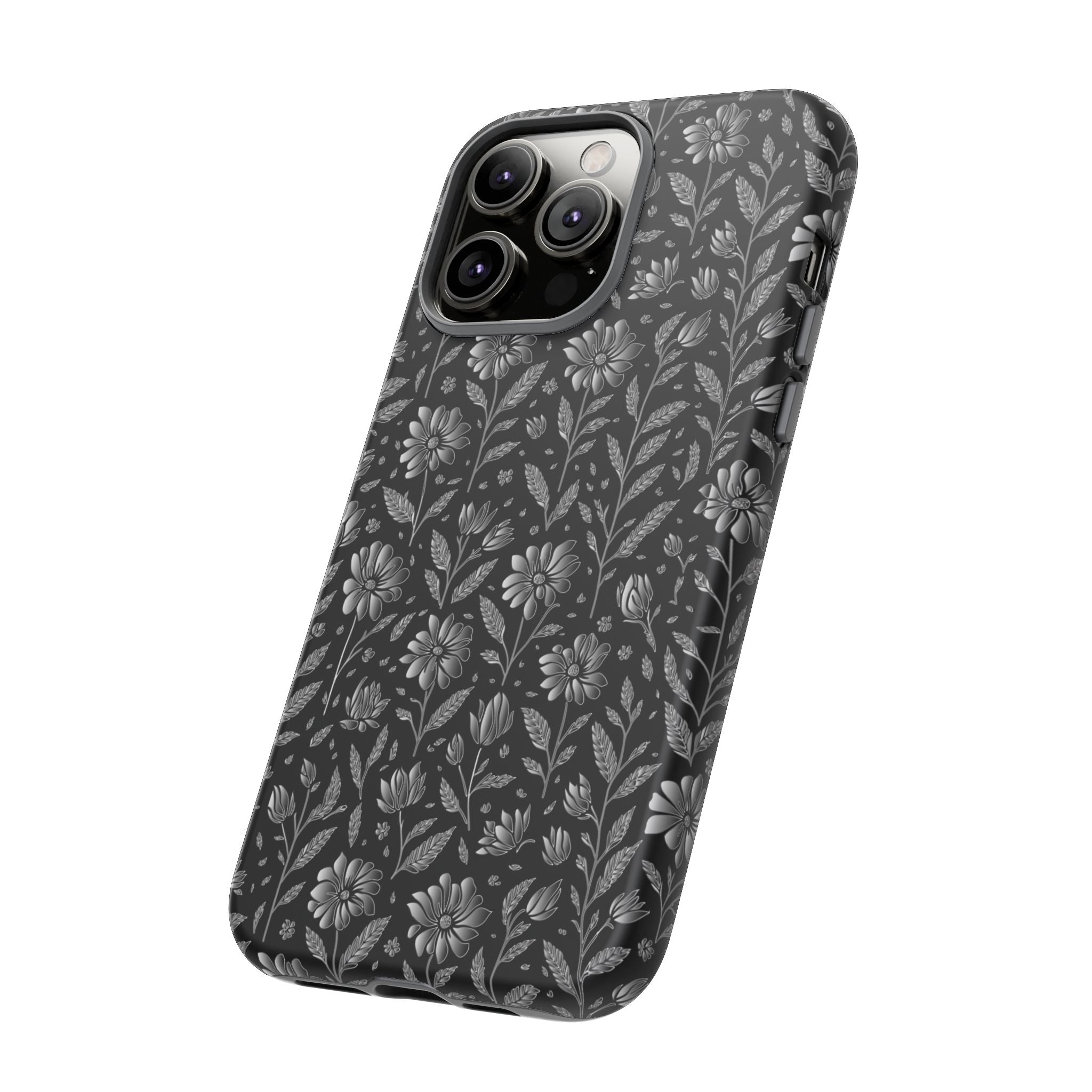 Stylish Floral Phone Case, Tough Floral Case, Botanical Phone Cover, Durable Floral Phone Protector, Gift for Her