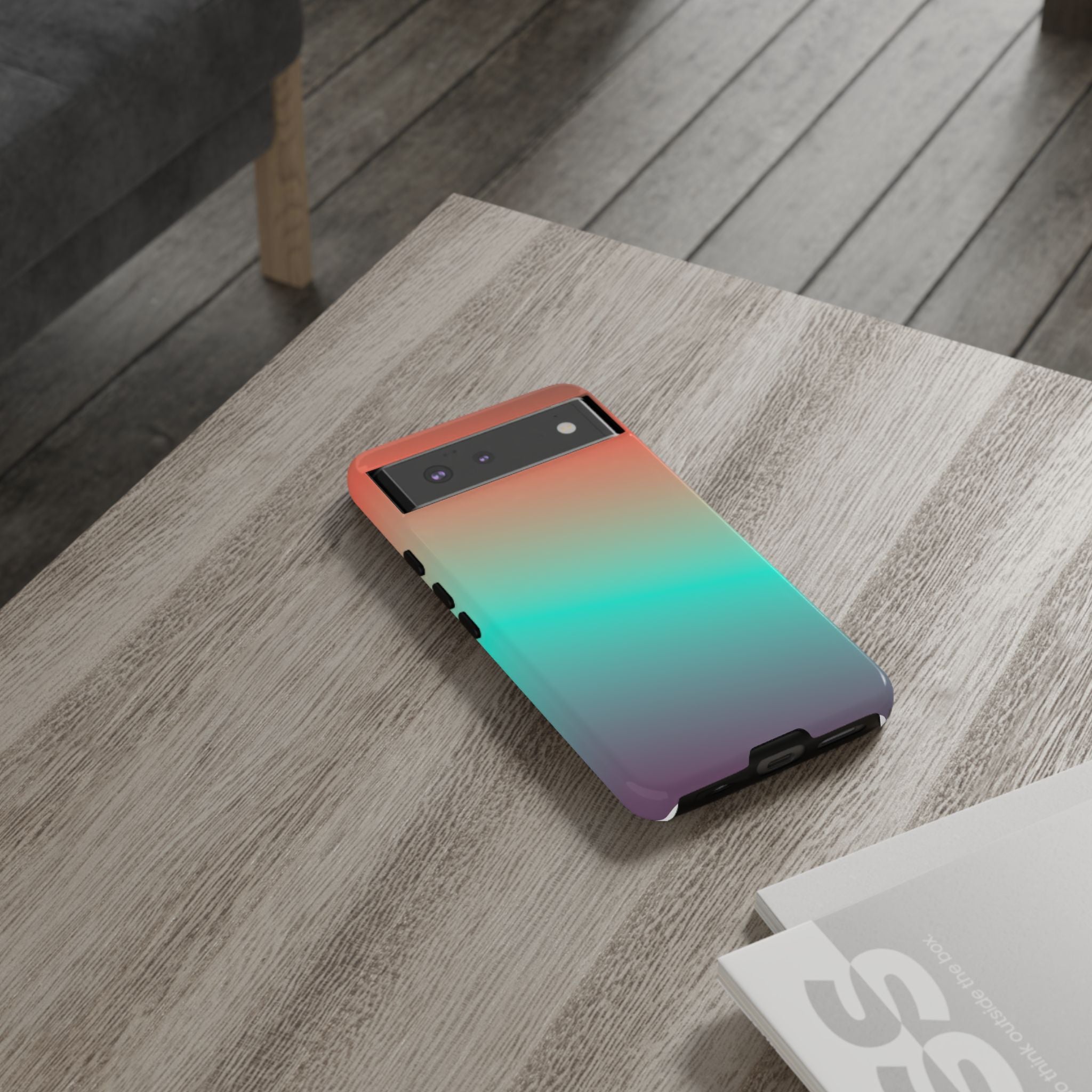 Gradient Phone Case, Tough Cases for Protection, Stylish iPhone Cover, Trendy Mobile Accessory, Perfect Gift for Tech Lovers