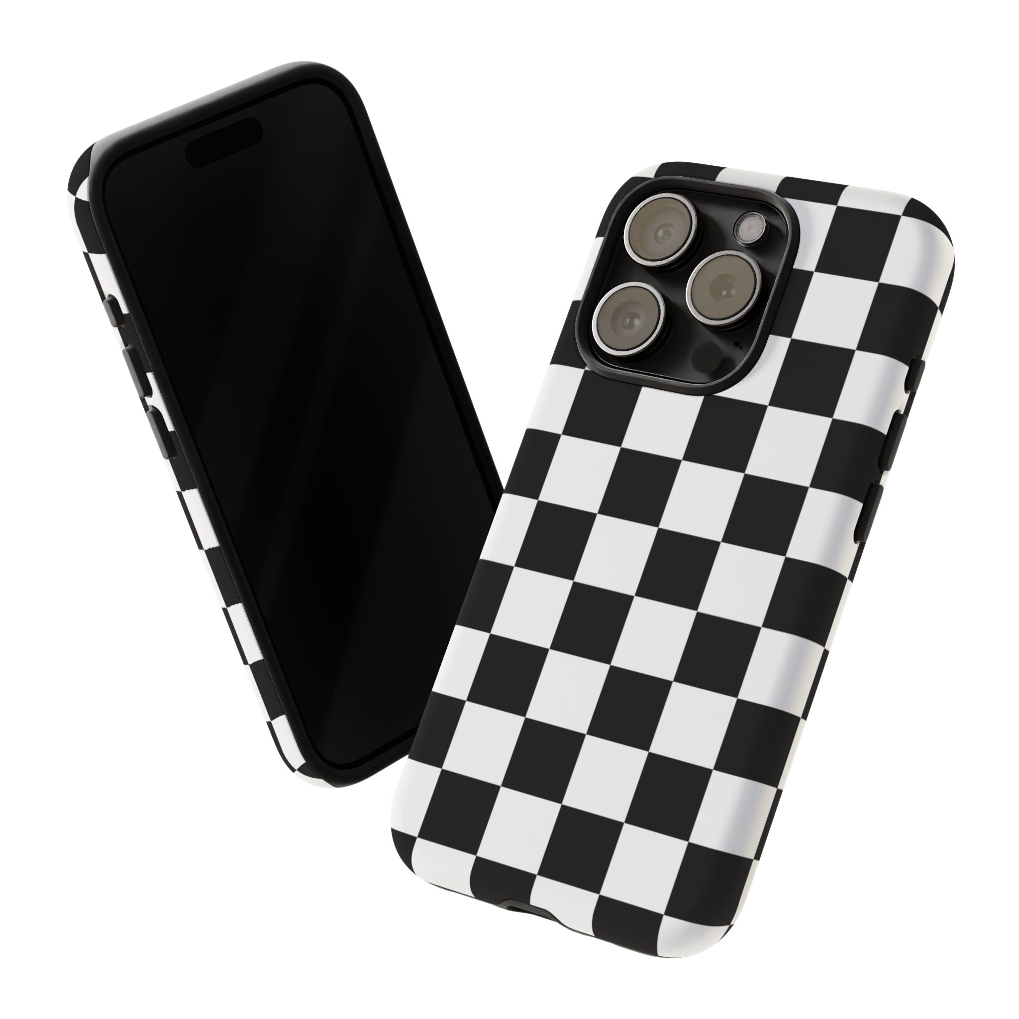 Stylish Checkered Phone Case | Trendy Protective Cover for iPhone, Gift for Teens, Fashion Accessory, Unique Design for All Occasions