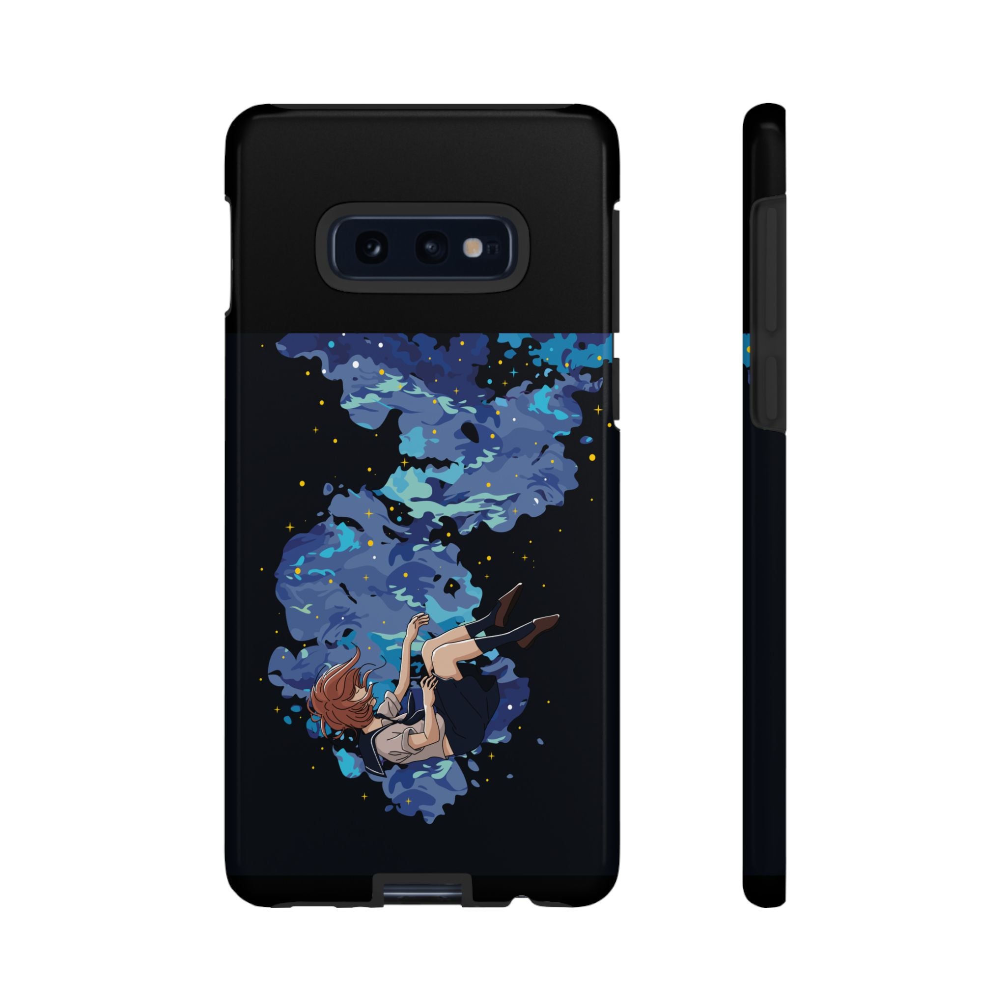 Tough Cases Phone Case - Artistic Galaxy Design, Cute Sleeve for Teens, Gift for Students, Unique Mobile Accessory, Trendy Tech Protection