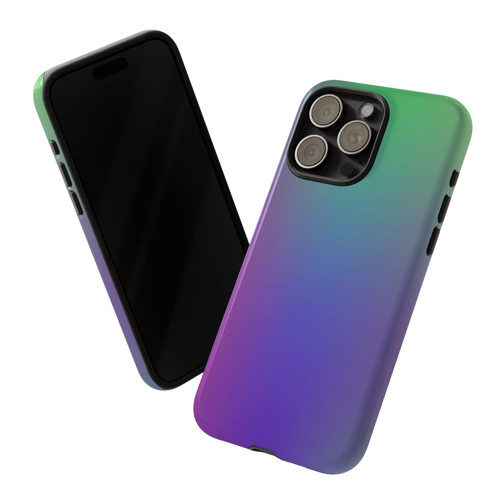 Gradient Phone Case, Durable Phone Protector, Trendy Cell Phone Accessory, Gift for Tech Lovers, Stylish Mobile Case