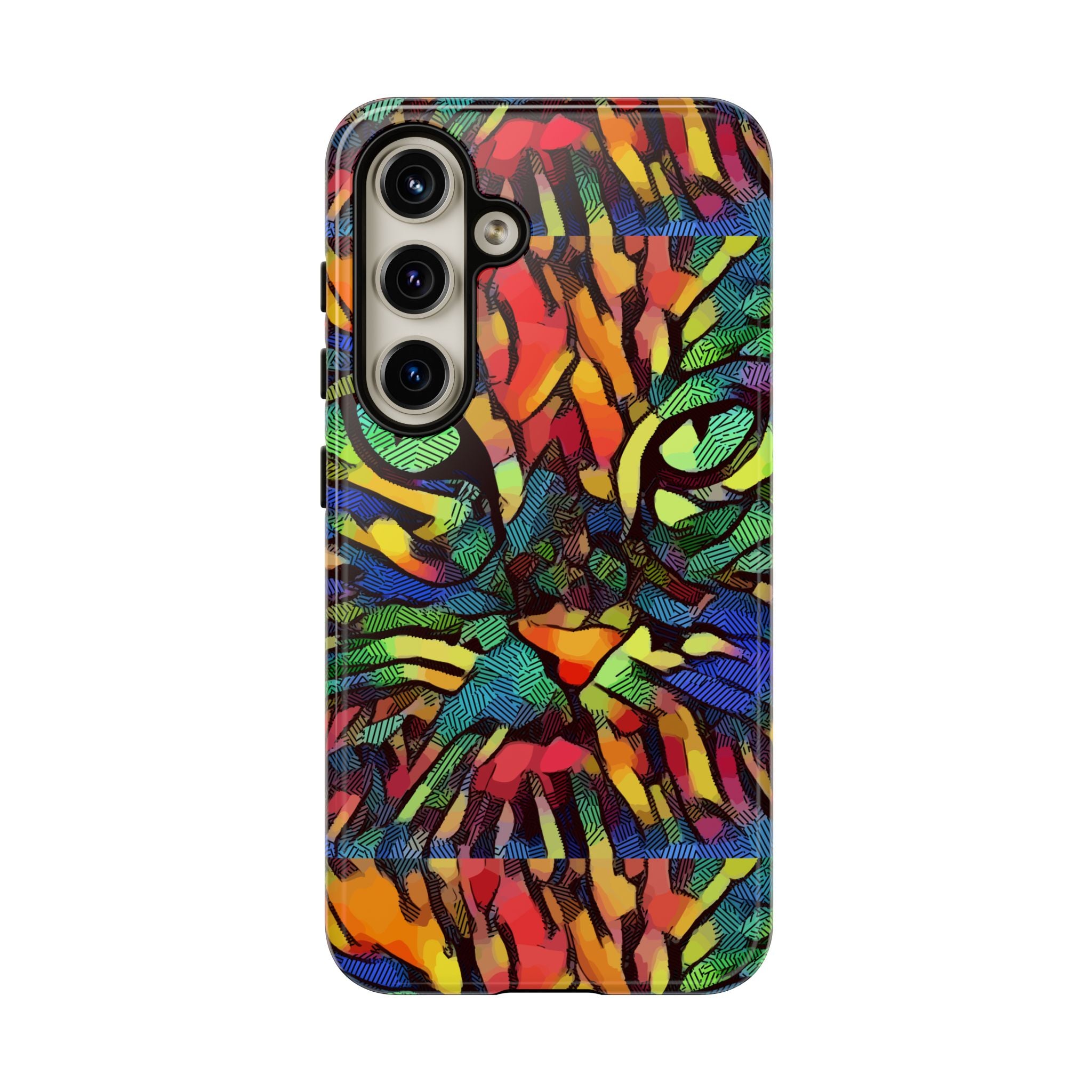 Colorful Phone Cases for Vibrant Style - Tough Cases, Unique Gifts, Animal Print, Artistic Design, Phone Accessories, Eco-Friendly