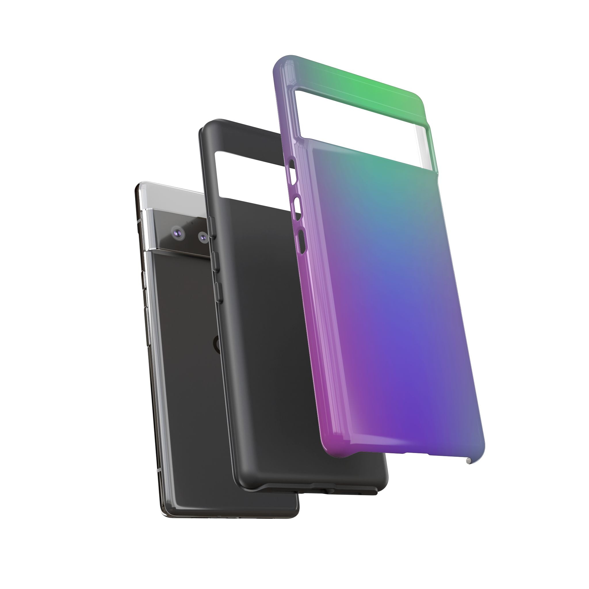 Gradient Phone Case, Durable Phone Protector, Trendy Cell Phone Accessory, Gift for Tech Lovers, Stylish Mobile Case