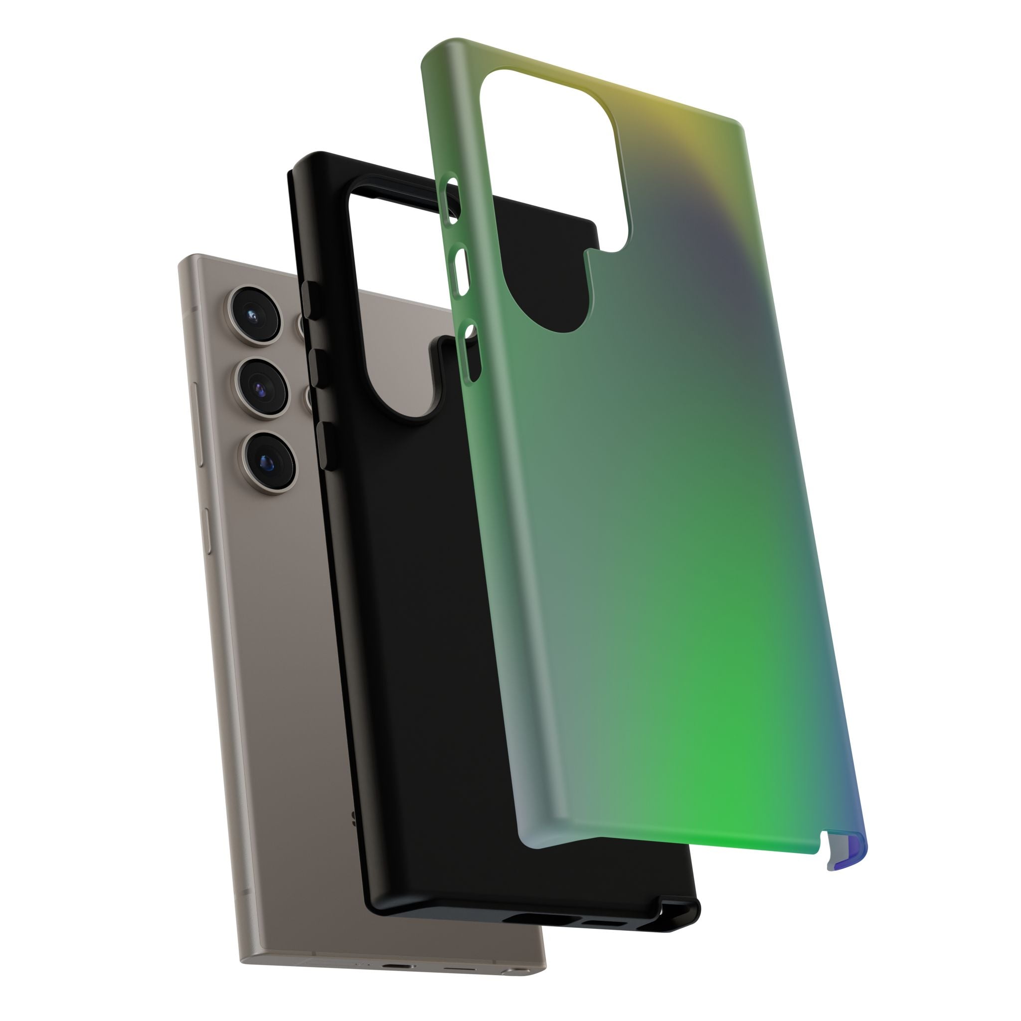 Gradient Phone Case - Tough Cases, Stylish Phone Cover, Gift for Tech Lovers, Unique Accessories, Modern Design