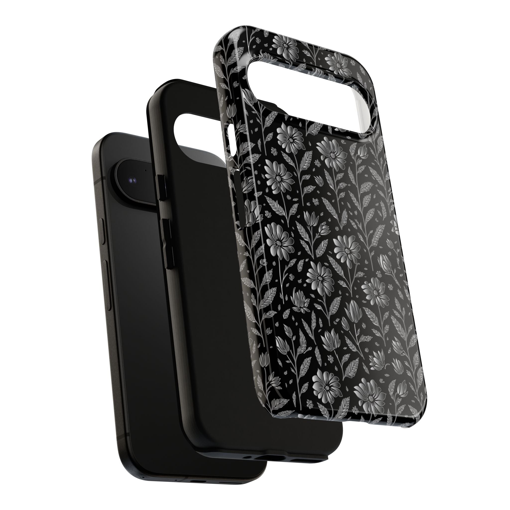 Stylish Floral Phone Case, Tough Floral Case, Botanical Phone Cover, Durable Floral Phone Protector, Gift for Her