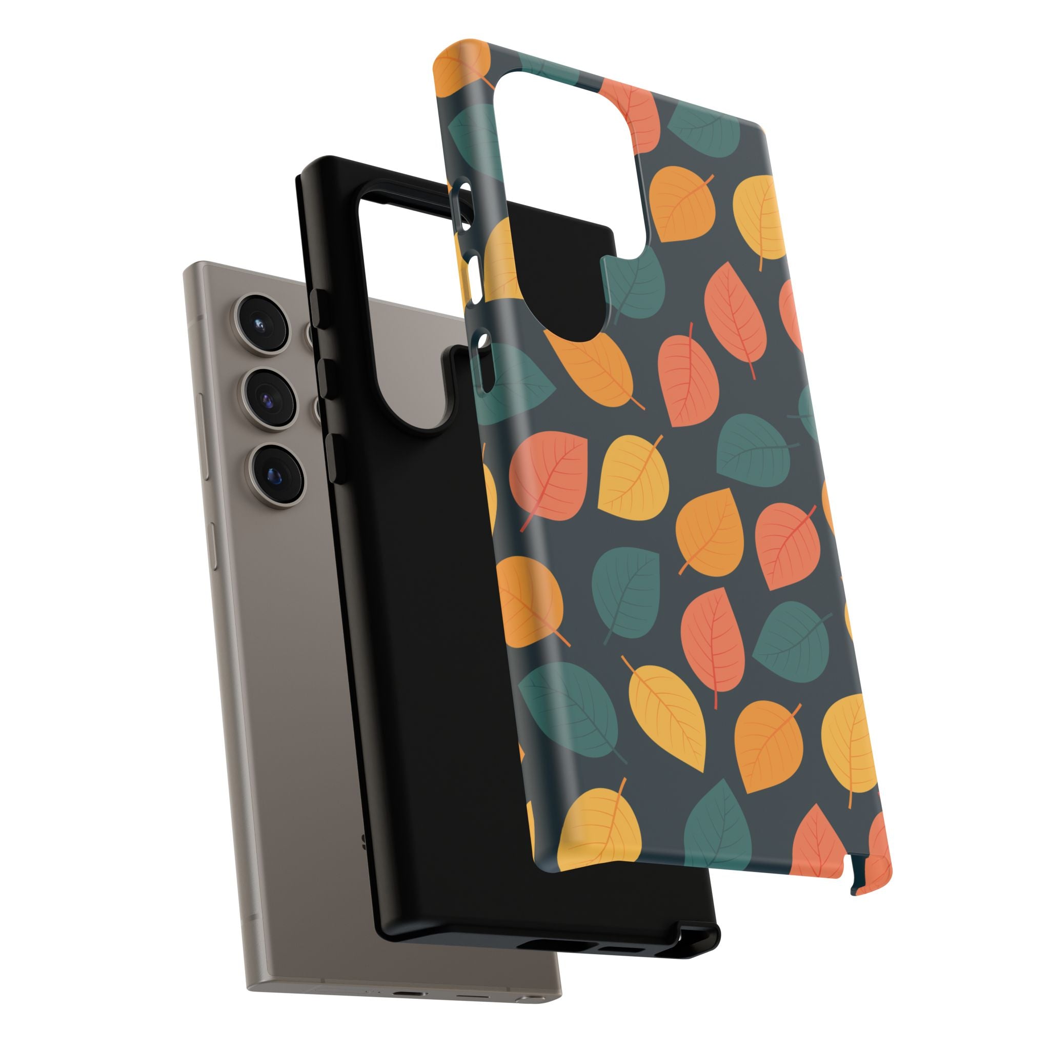 Autumn Leaves Phone Case - Protective Cell Phone Cover, Fall Aesthetic, Nature Lover Gift, Seasonal Accessories, Eco-Friendly Case