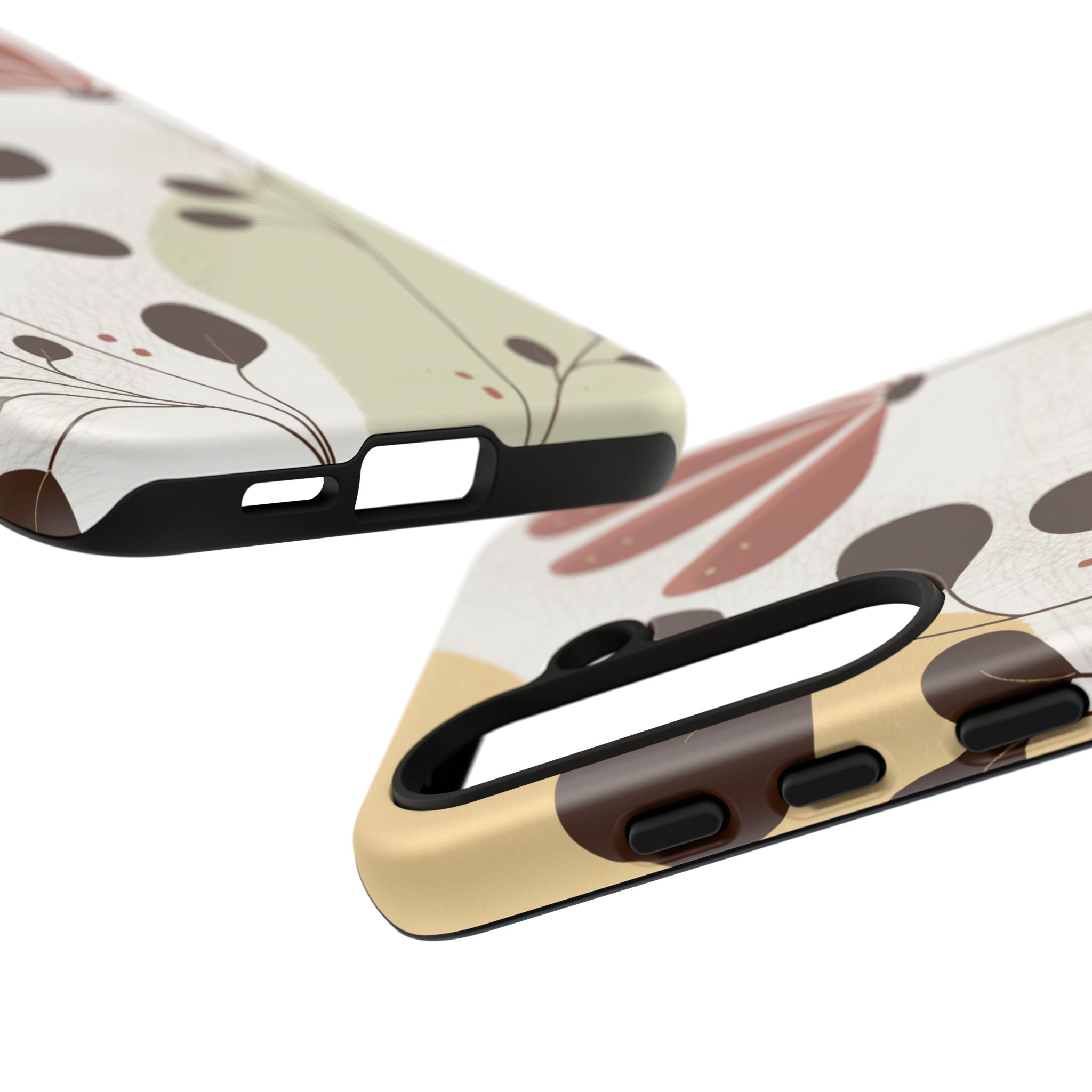 Floral Phone Case - Stylish Tough Cases for Women, Trendy Phone Cover, Gift for Her, Birthday Present, Everyday Use