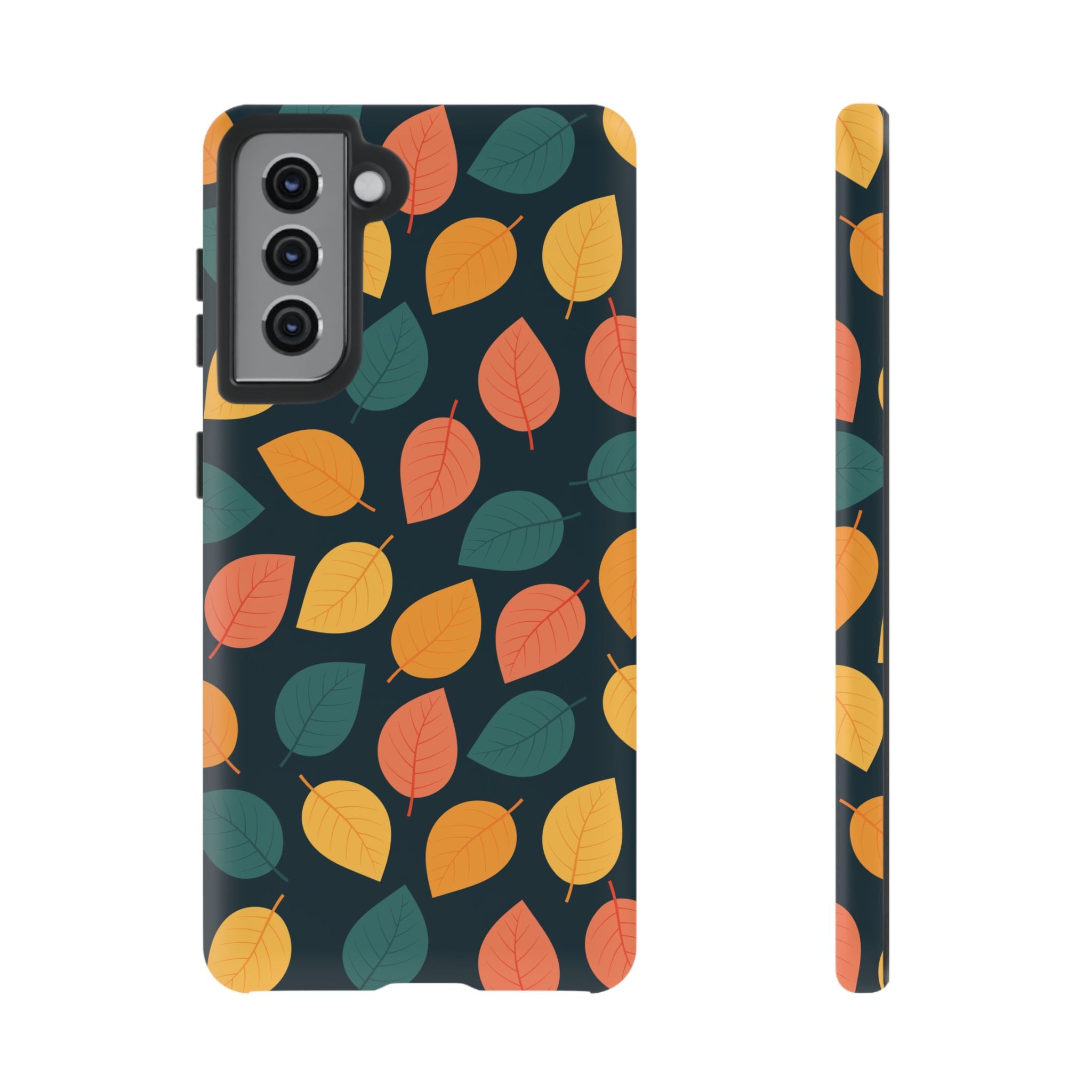 Autumn Leaves Phone Case - Protective Cell Phone Cover, Fall Aesthetic, Nature Lover Gift, Seasonal Accessories, Eco-Friendly Case