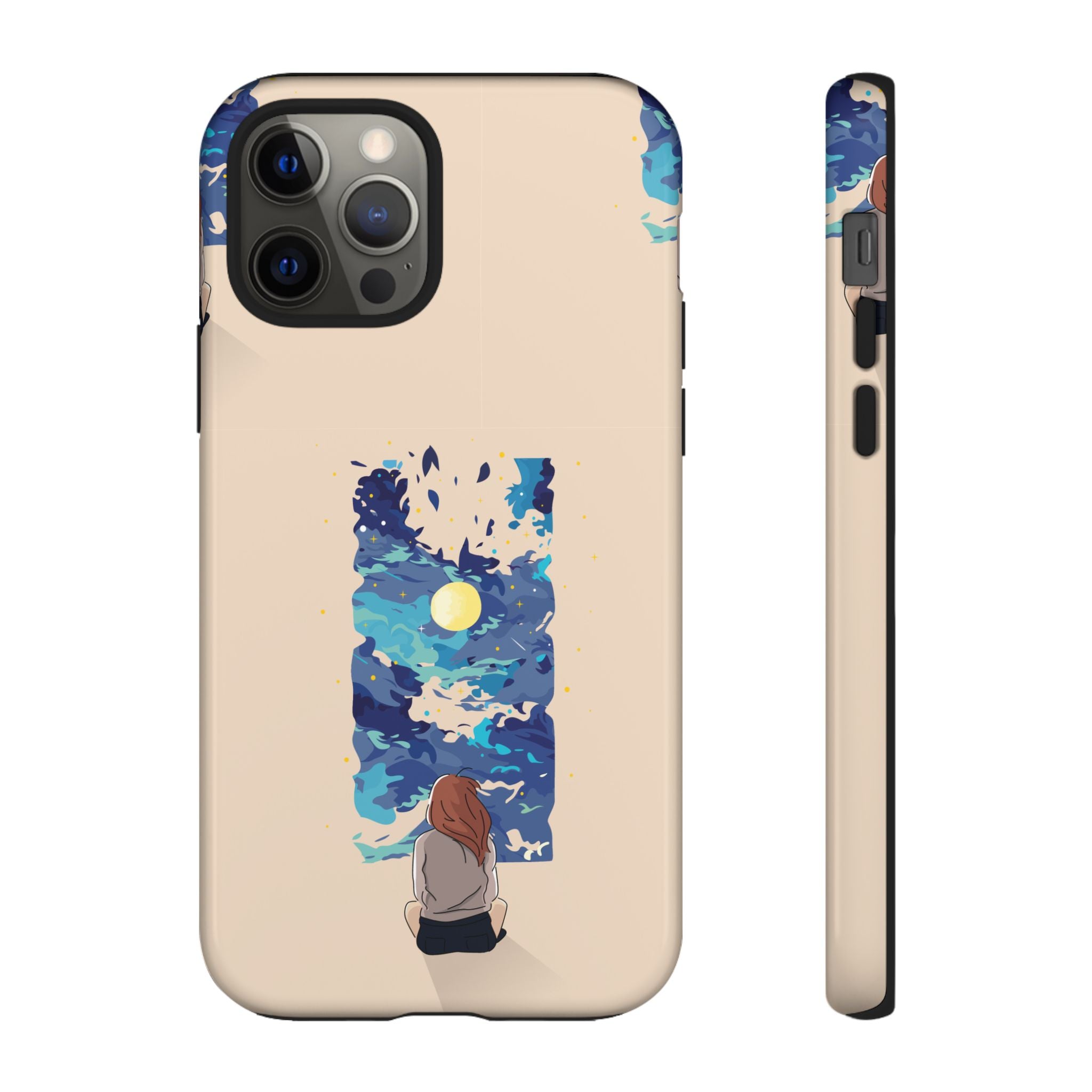 Artistic Phone Case – Expressive Protective Cover, Unique Gift for Her, Birthday Present, Eco-Friendly Mobile Accessory, Smartphone Case