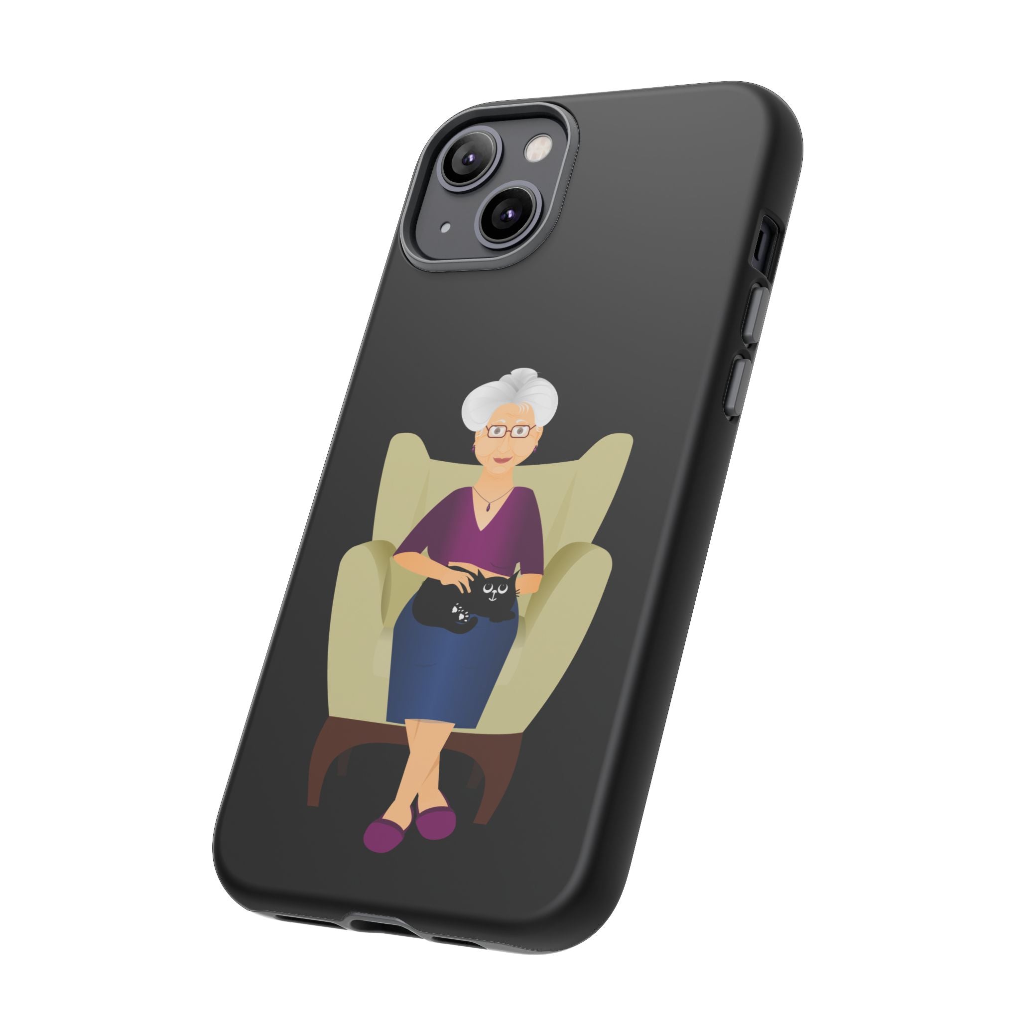 Grandma Phone Case, Tough Phone Cover for Grandparents, Durable Case for Seniors, Unique Gift for Grandmother, Personalized Tech Accessory