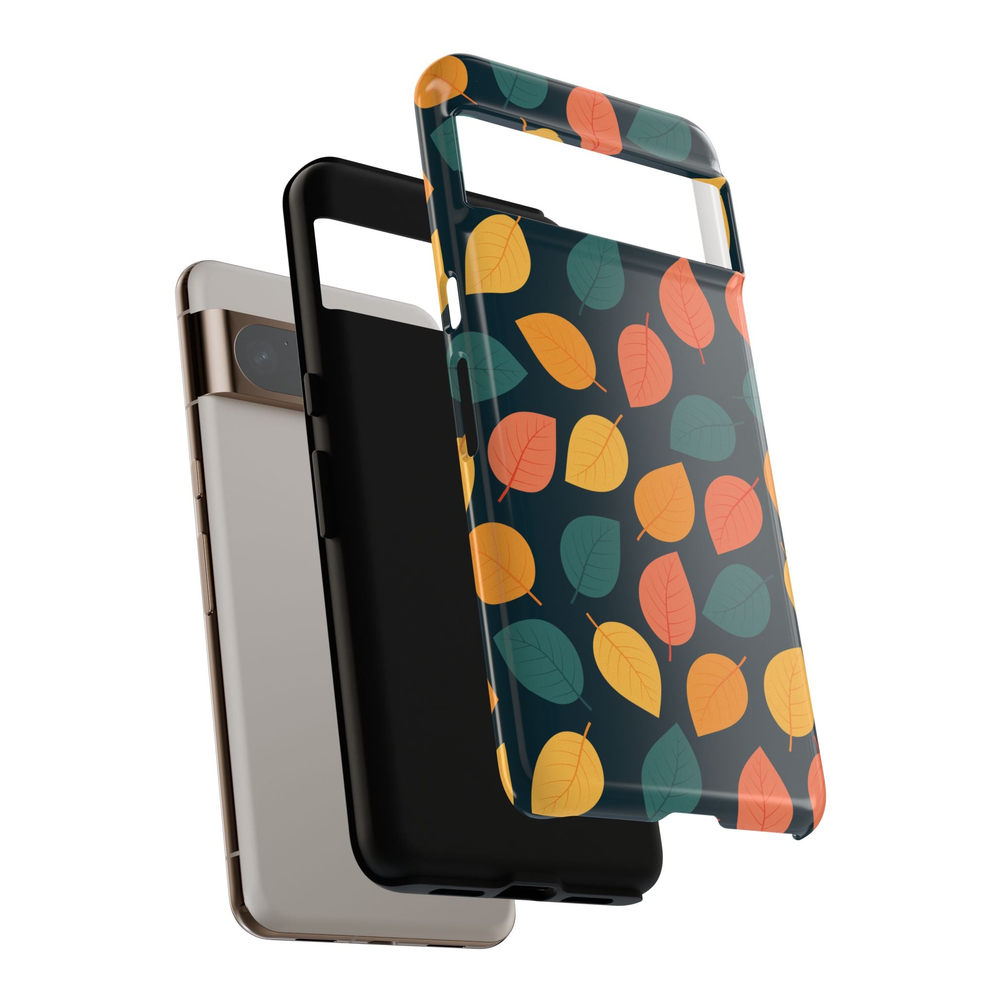 Autumn Leaves Phone Case - Protective Cell Phone Cover, Fall Aesthetic, Nature Lover Gift, Seasonal Accessories, Eco-Friendly Case