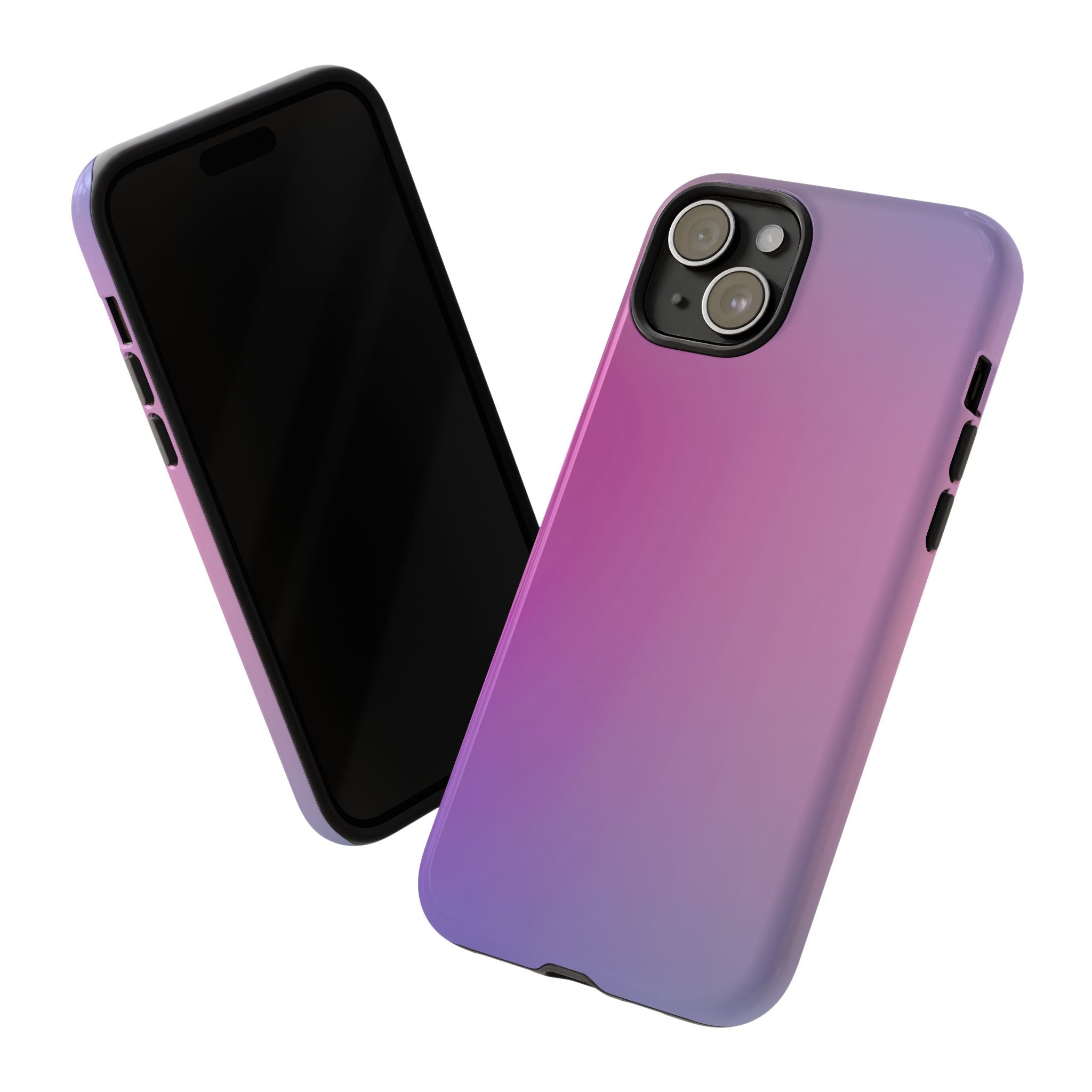 Stylish Phone Case, Tough Phone Cover, Gradient Phone Protector, Customizable Phone Shell, Durable Phone Accessory