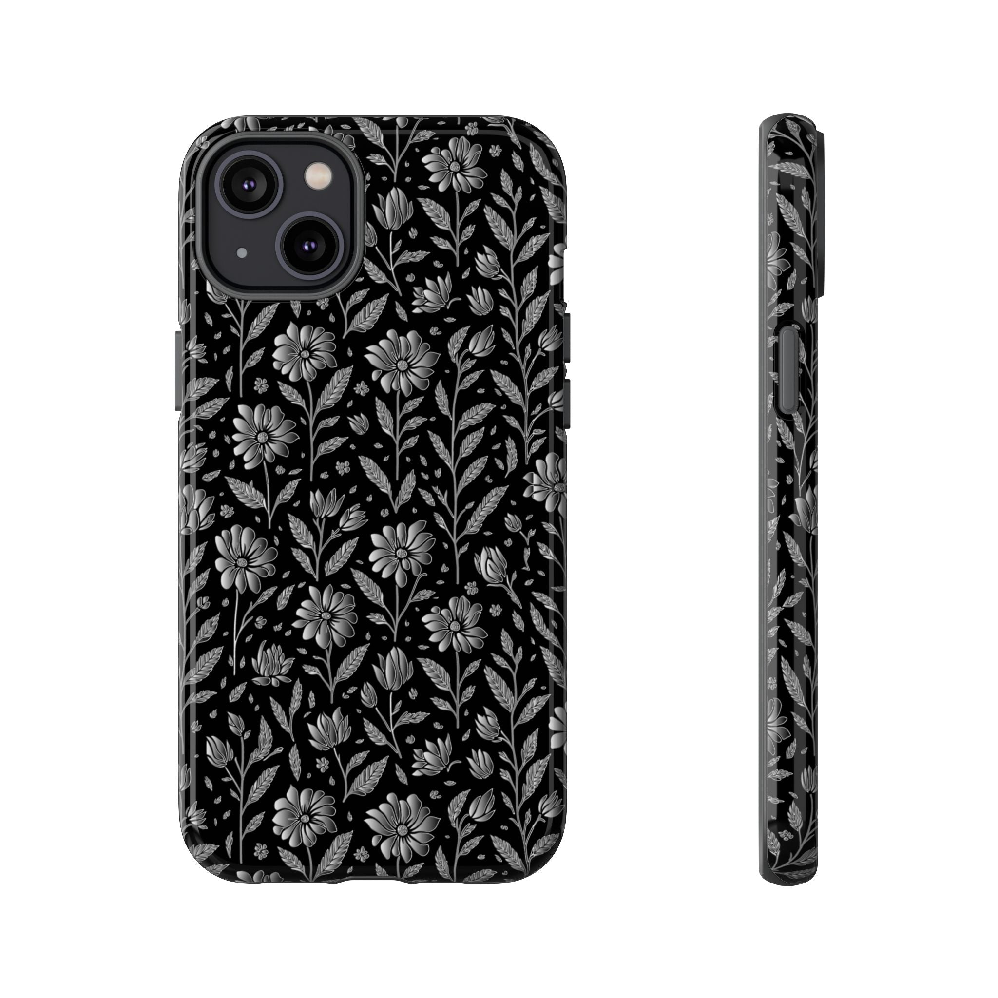Stylish Floral Phone Case, Tough Floral Case, Botanical Phone Cover, Durable Floral Phone Protector, Gift for Her
