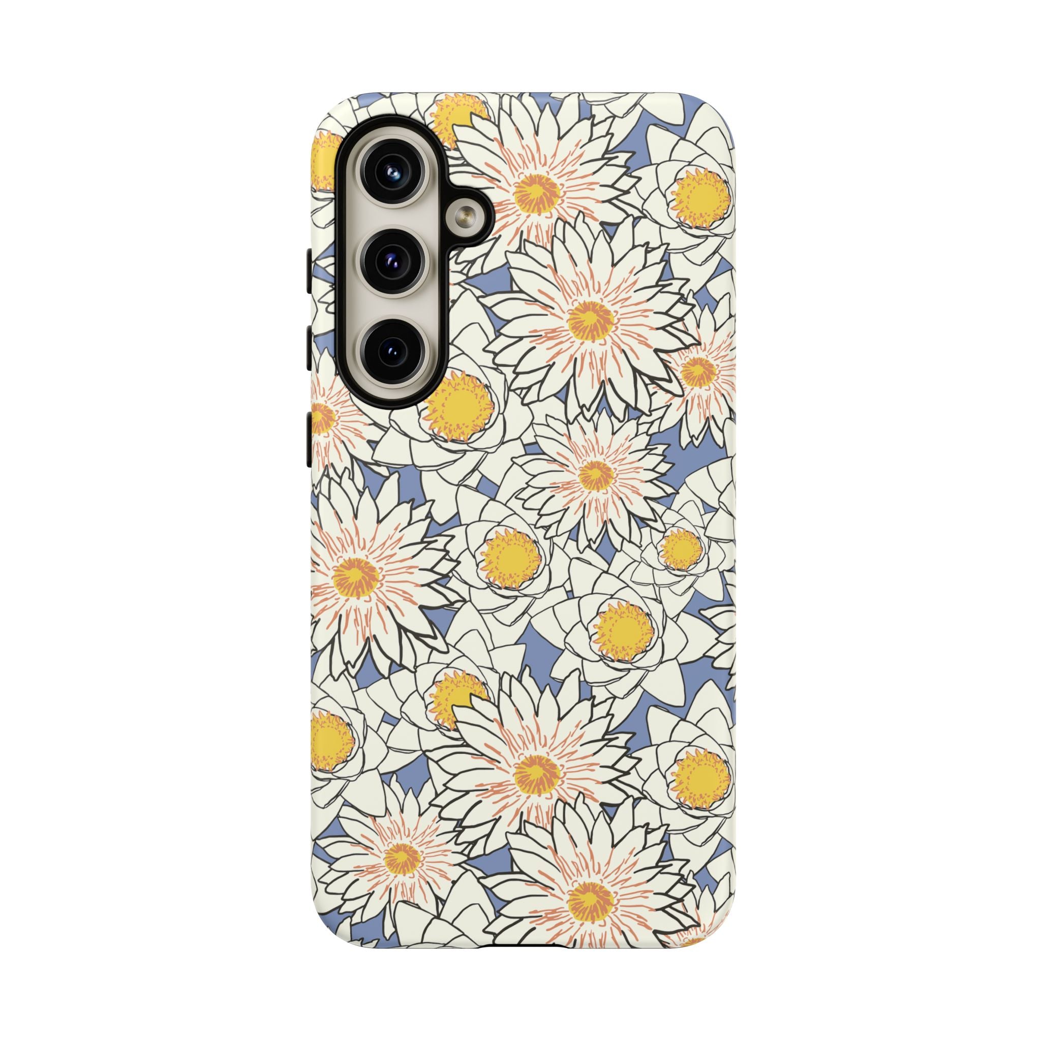 Stylish Phone Case, Floral Protective Cover, Gift for Nature Lovers, Trendy Tech Accessory, Customizable Phone Case