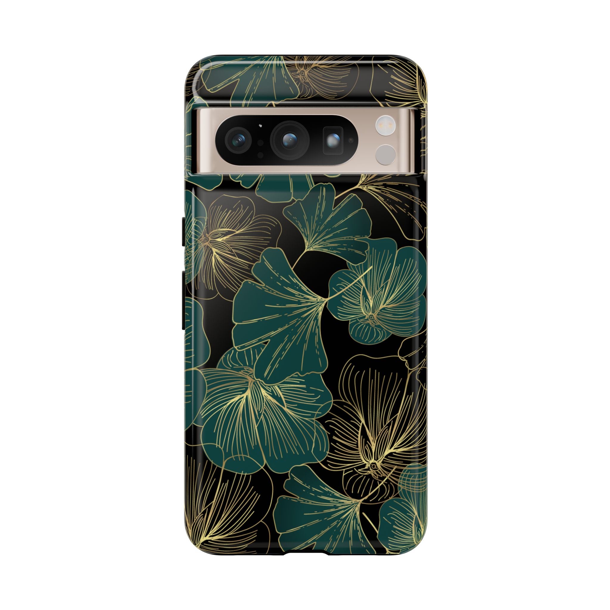 Floral Phone Case - Tough Cases, Protective Cover, Stylish Accessory, Gift for Her, Nature-Inspired Design