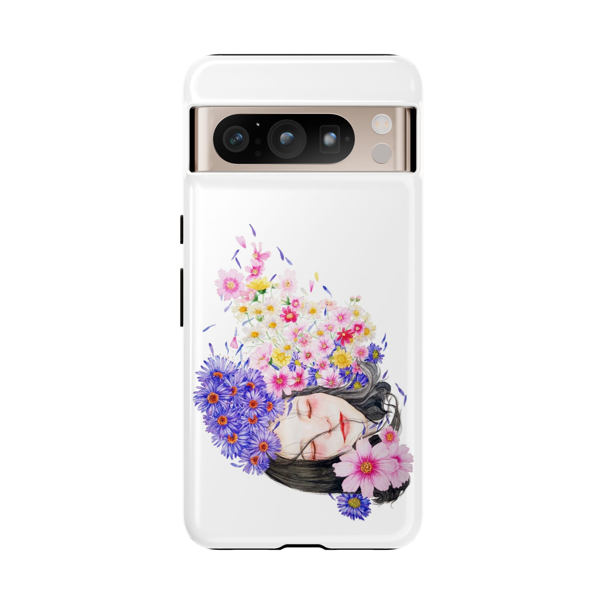 Floral Phone Case | Tough Cases | Cute Floral Design, Gift for Her, Spring Accessory, Mother's Day Gift, Stylish Protection
