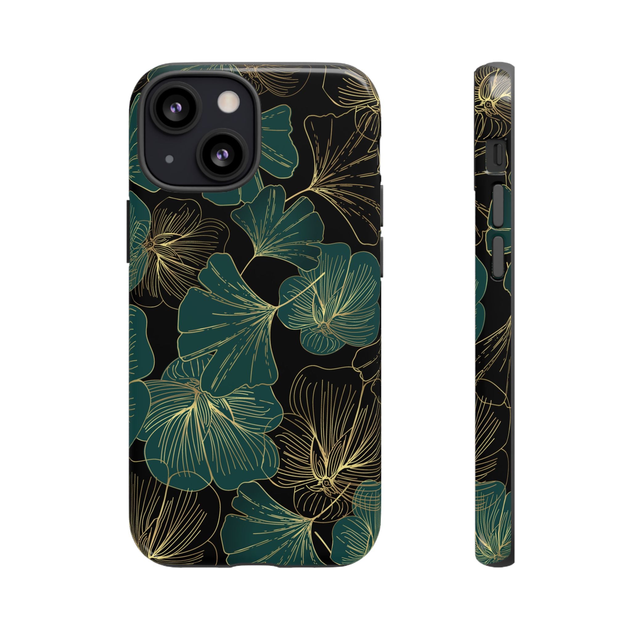 Floral Phone Case - Tough Cases, Protective Cover, Stylish Accessory, Gift for Her, Nature-Inspired Design