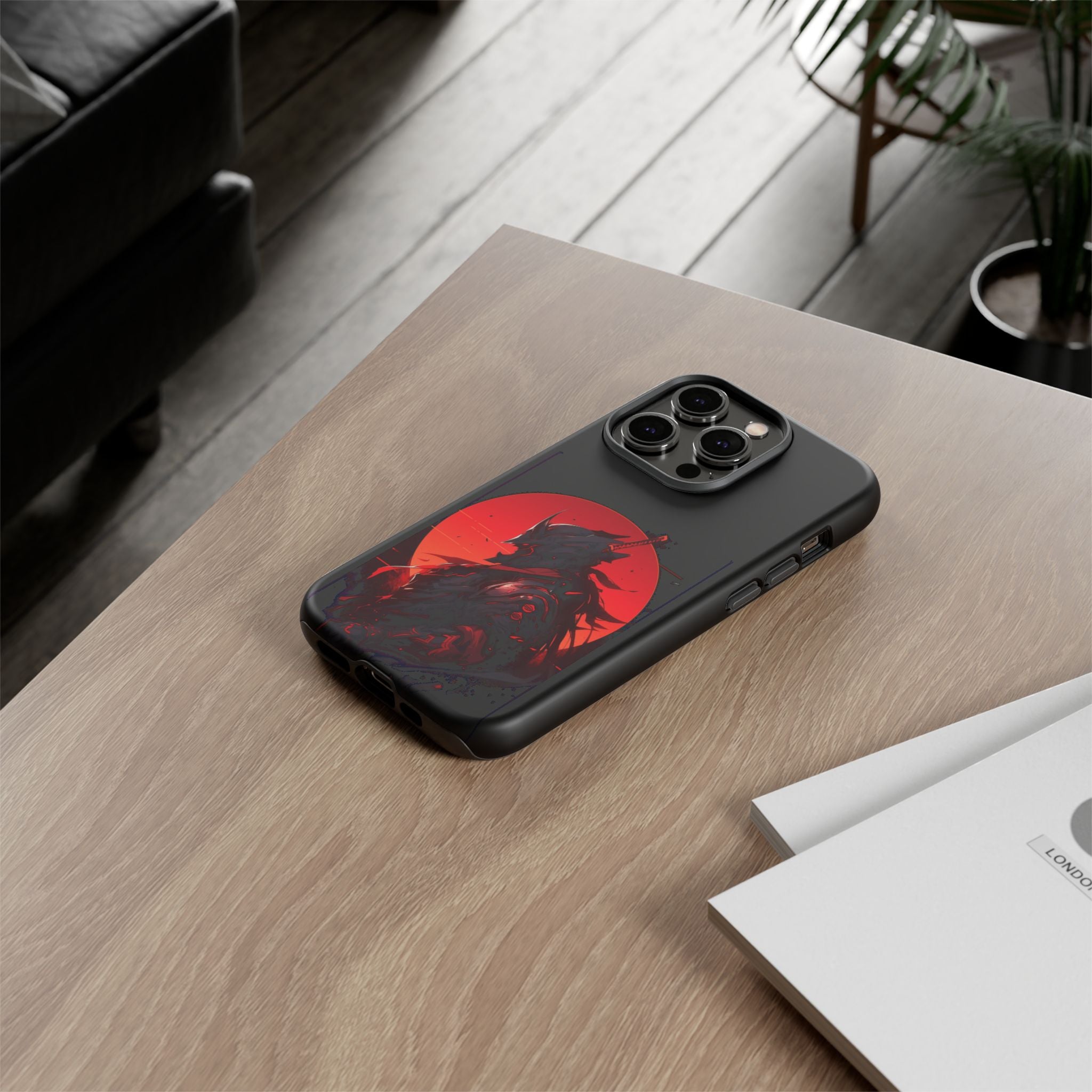 Tough Cases for Phones - Edgy Anime Design, Gift for Fans, Stylish Protection, Manga Lover's Accessory, Unique Phone Cover