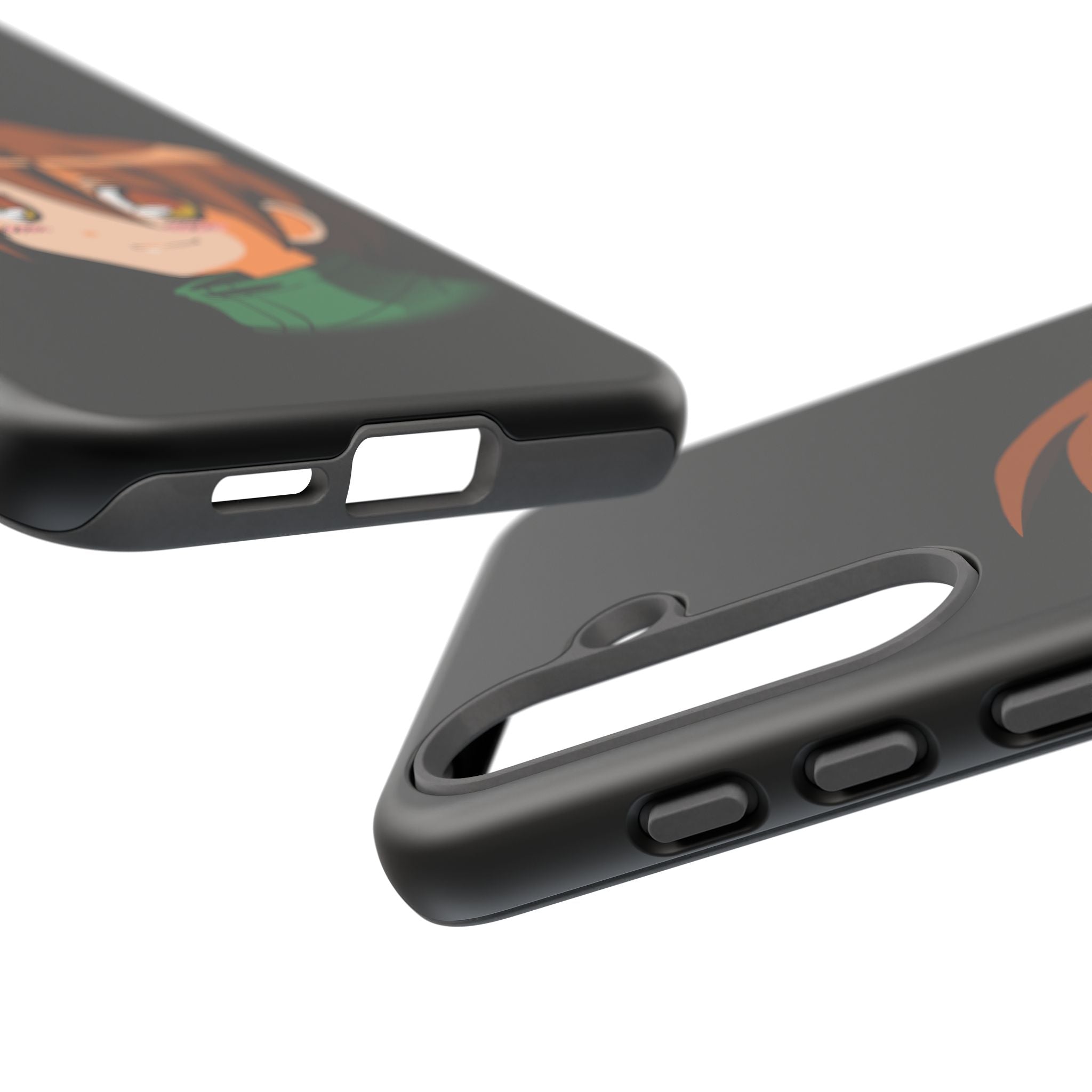 Anime Character Phone Case, Cute Phone Cover, Tough Cases for Teens, Customizable Gift, Geeky Accessories
