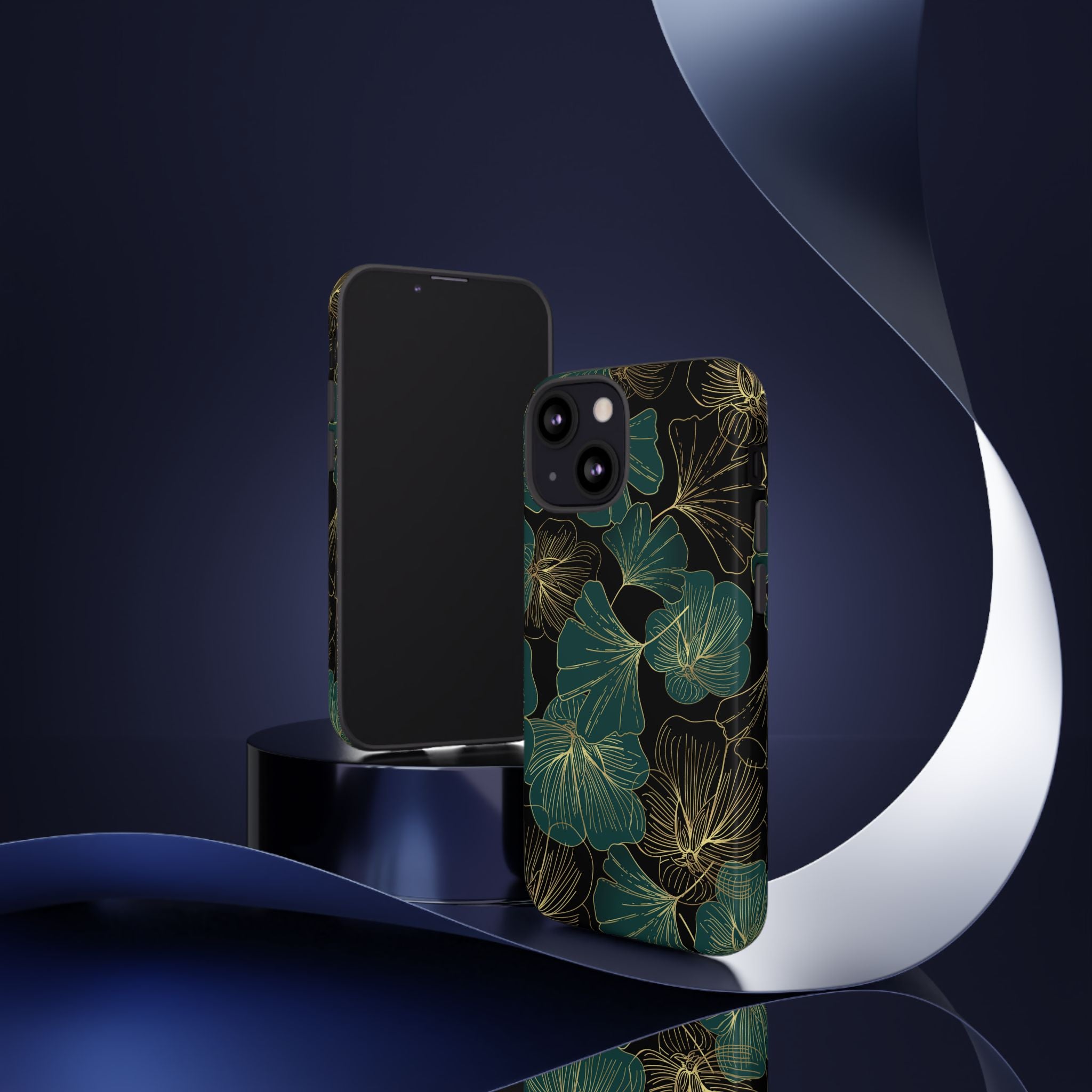 Floral Phone Case - Tough Cases, Protective Cover, Stylish Accessory, Gift for Her, Nature-Inspired Design