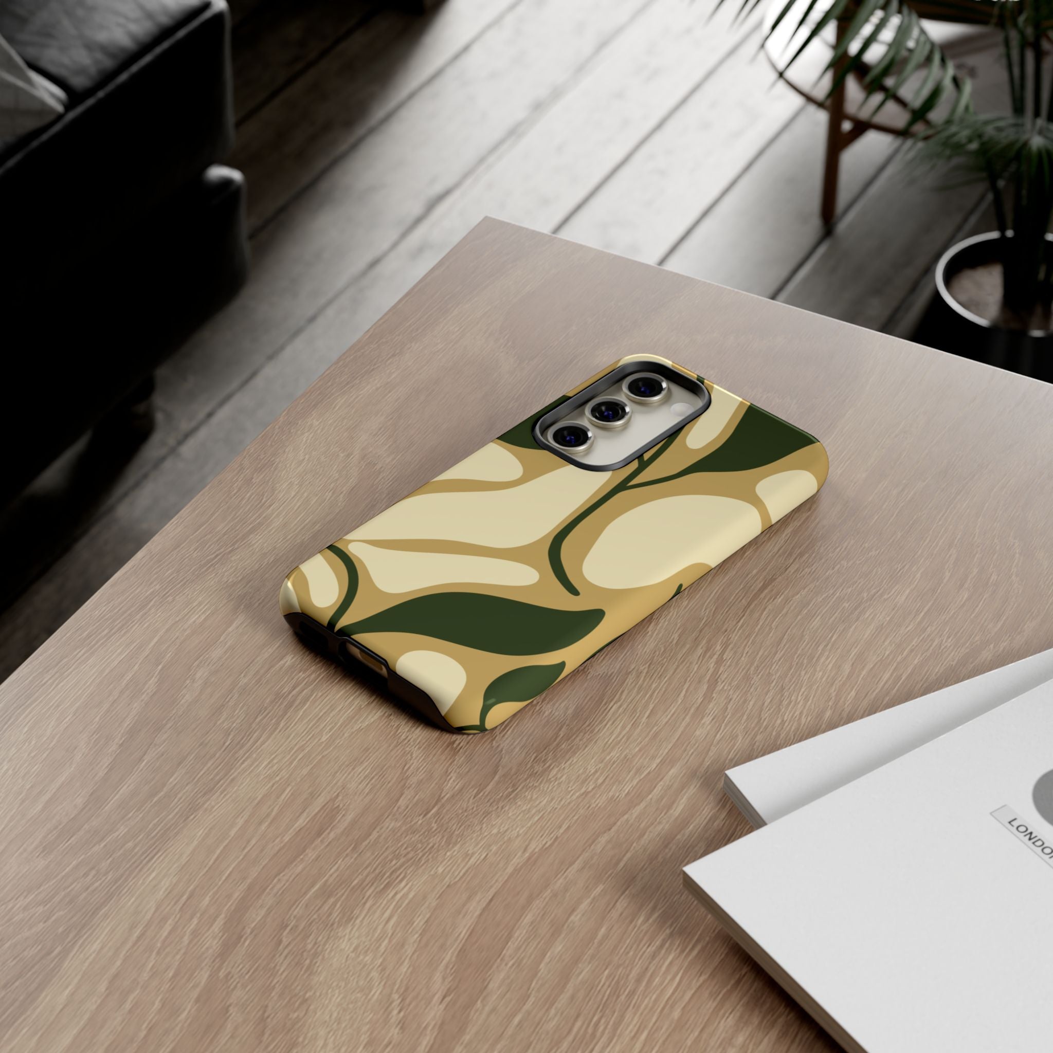 Stylish Flower Phone Case - Floral Protective Cover for Nature Lovers, Gift for Holidays, Unique Phone Accessory, Tough Case