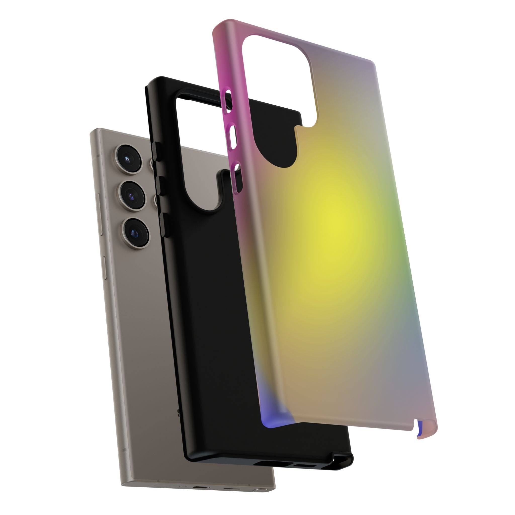 Colorful Tough Phone Case, Stylish Slim Cover, Durable Mobile Protection, Trendy Gift for Tech Lovers, Vibrant Phone Accessory