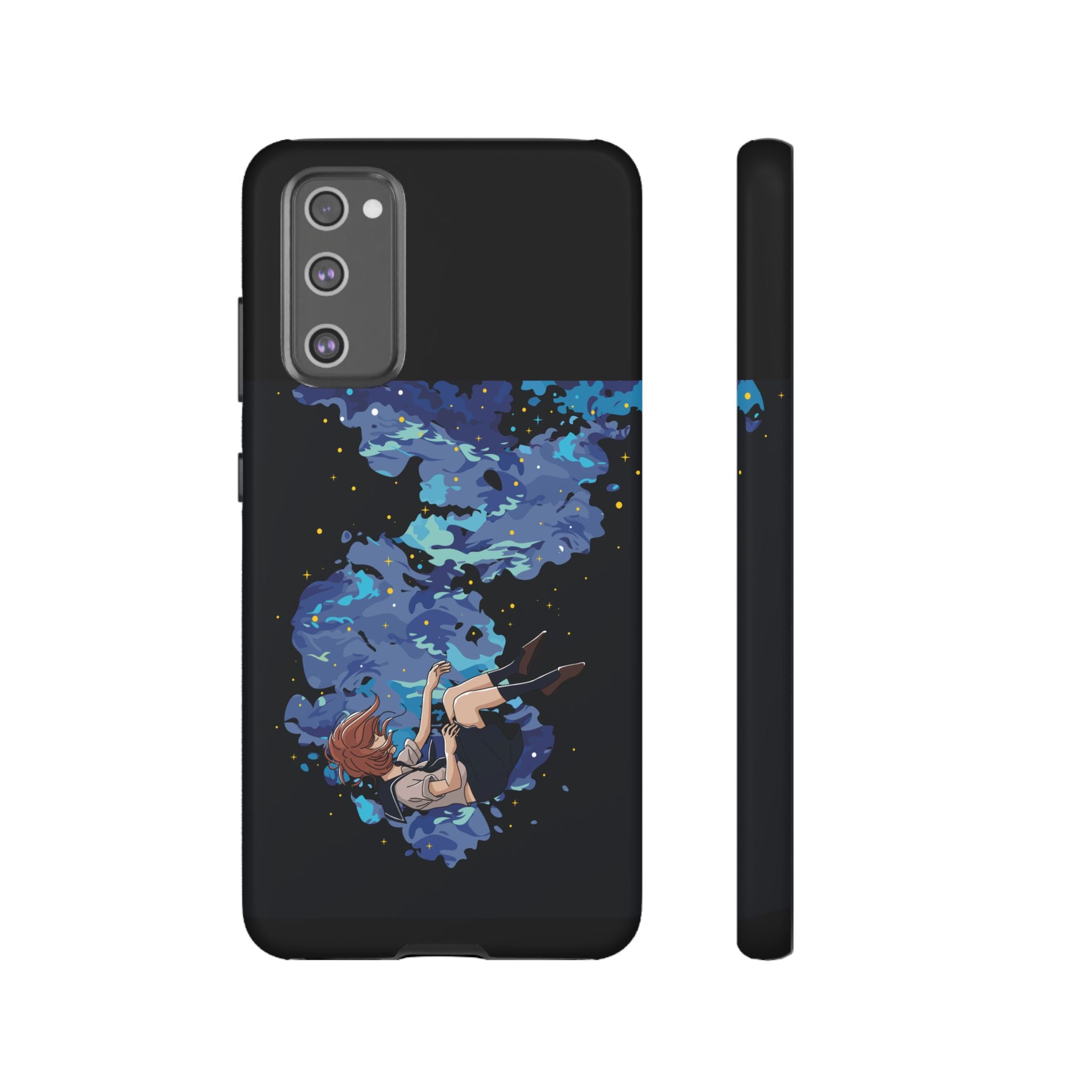 Tough Cases Phone Case - Artistic Galaxy Design, Cute Sleeve for Teens, Gift for Students, Unique Mobile Accessory, Trendy Tech Protection
