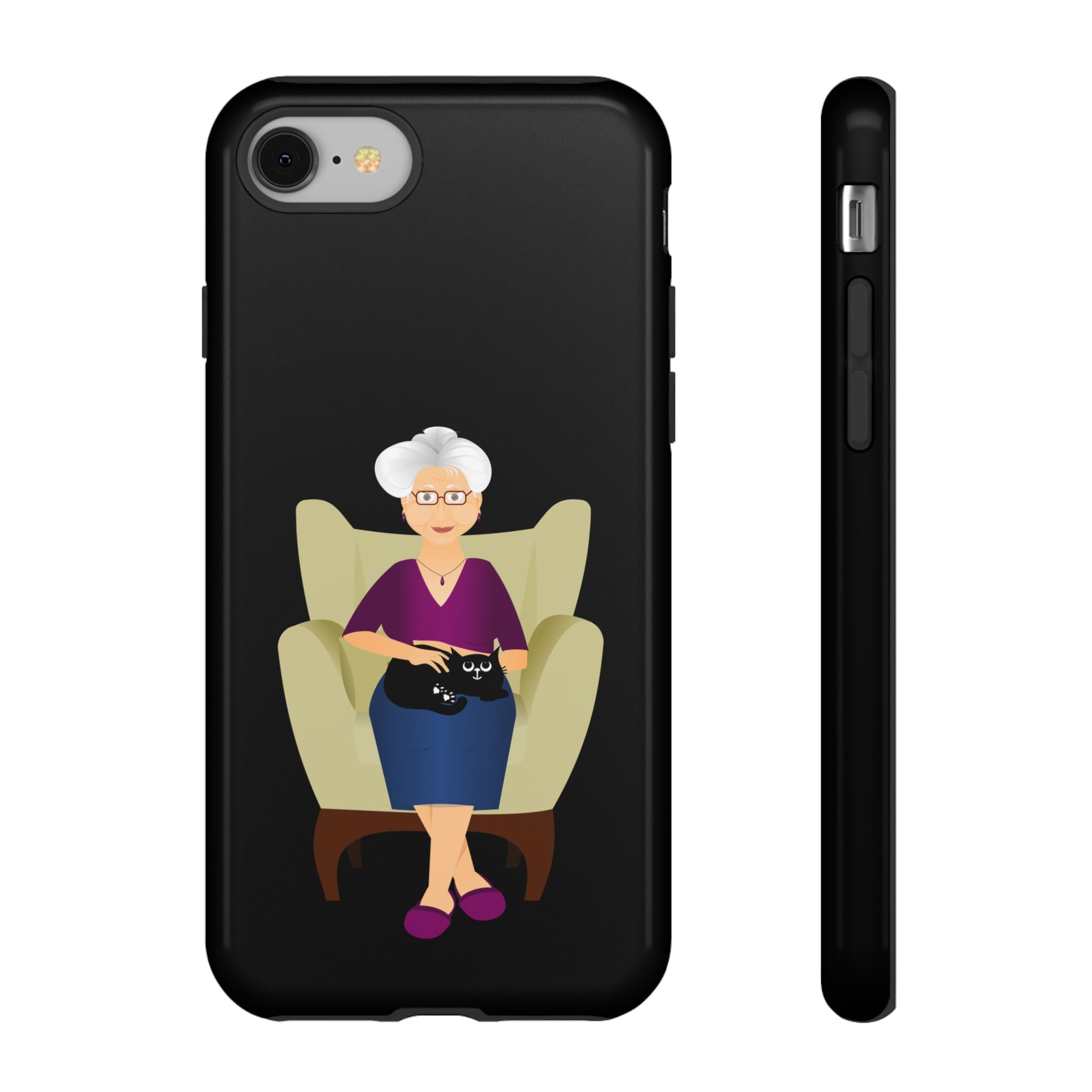 Grandma Phone Case, Tough Phone Cover for Grandparents, Durable Case for Seniors, Unique Gift for Grandmother, Personalized Tech Accessory