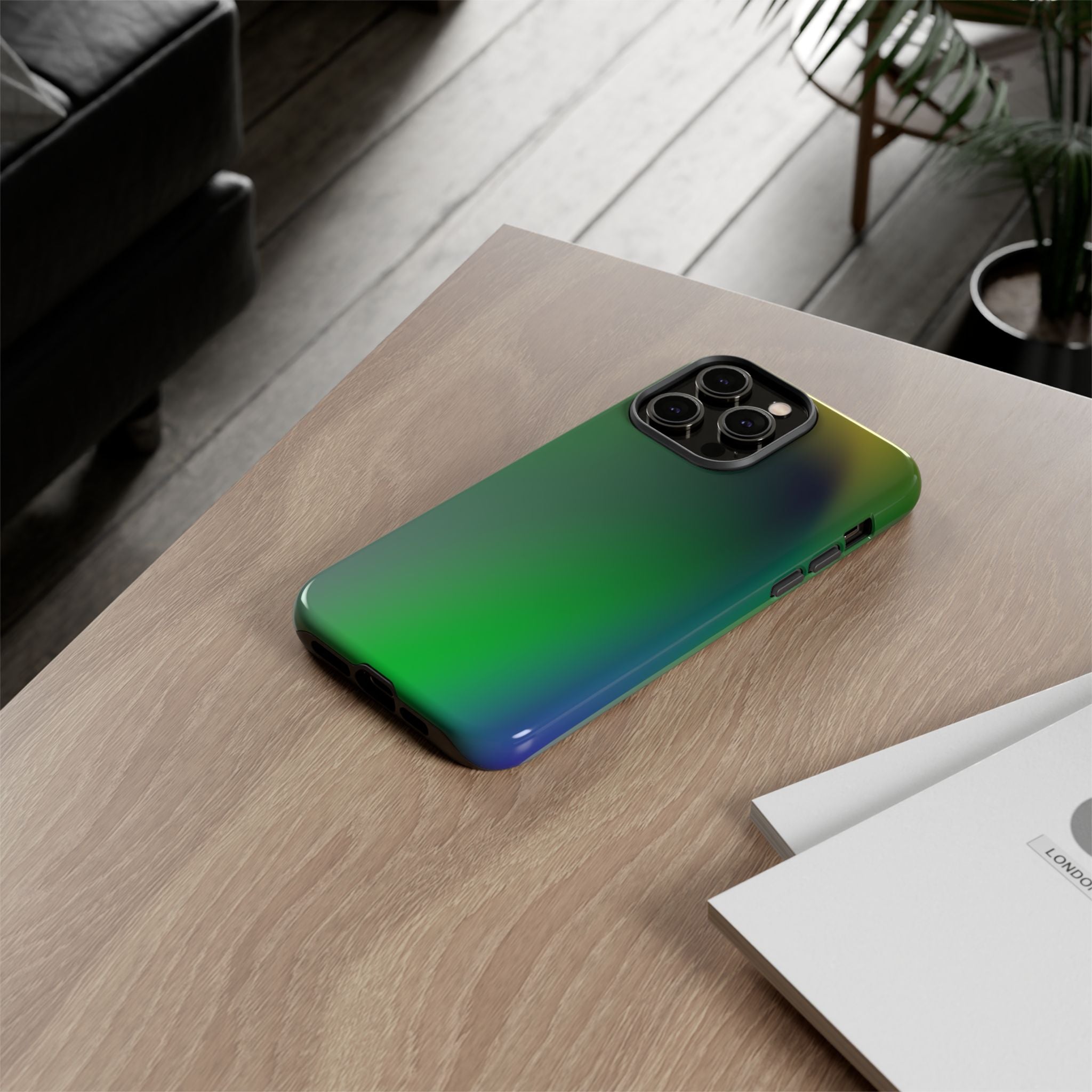 Gradient Phone Case - Tough Cases, Stylish Phone Cover, Gift for Tech Lovers, Unique Accessories, Modern Design