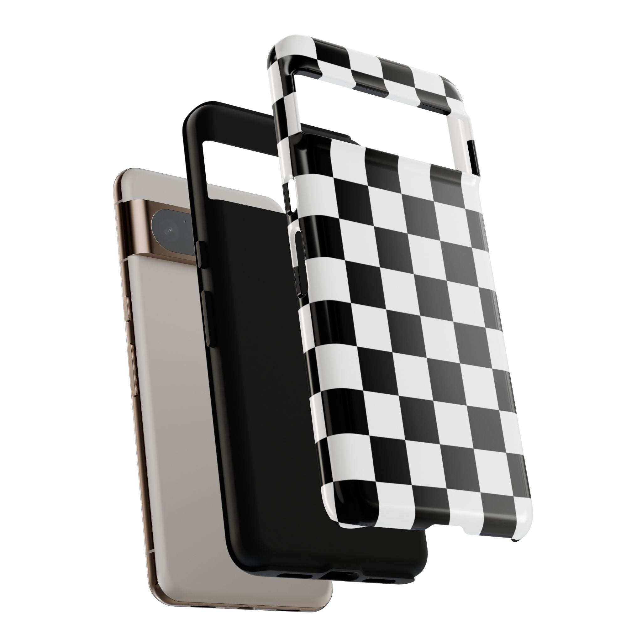 Stylish Checkered Phone Case | Trendy Protective Cover for iPhone, Gift for Teens, Fashion Accessory, Unique Design for All Occasions